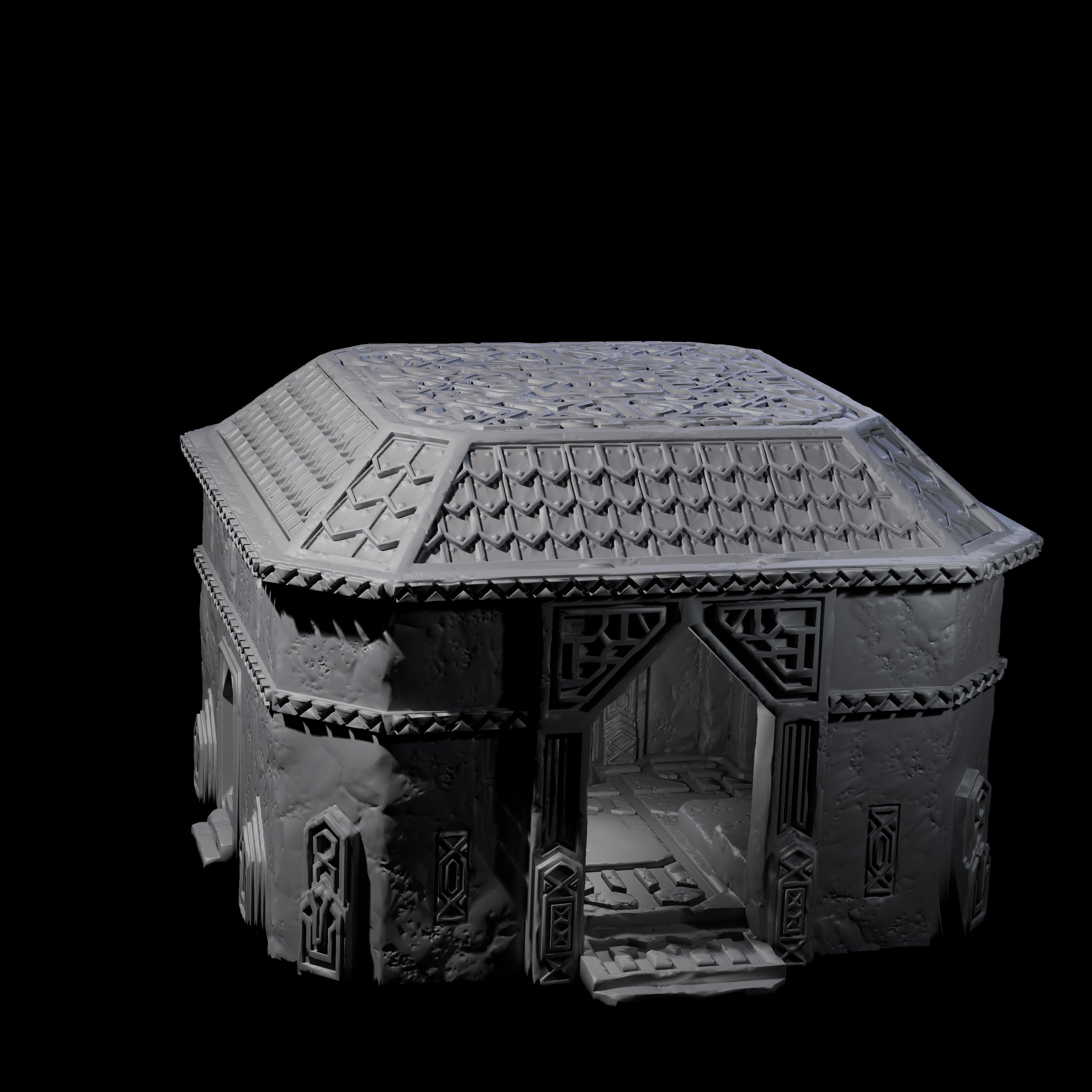 Dwarven Tomb - Kingdom of Durak Deep Miniature for Dungeons and Dragons, Pathfinder or other TTRPGs