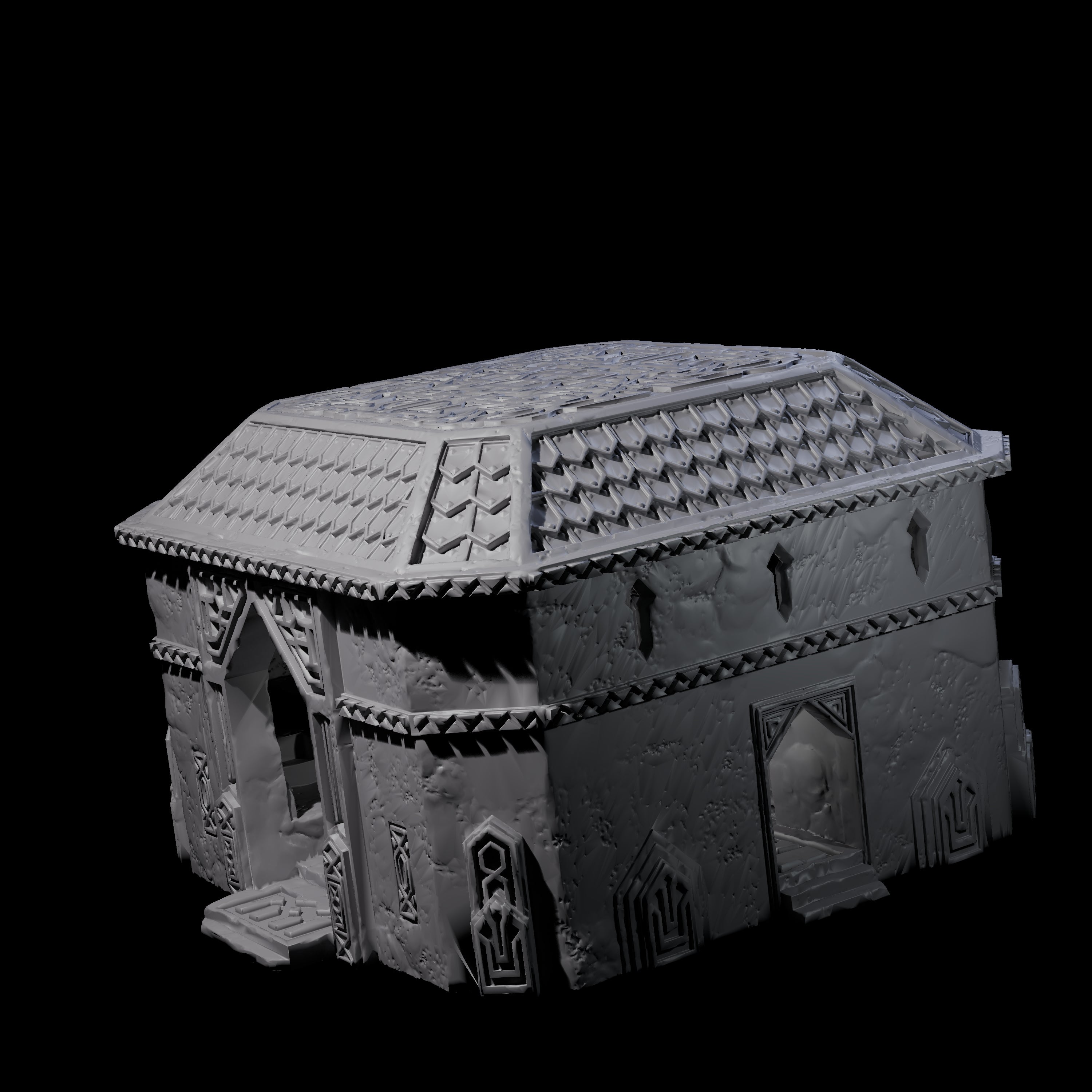 Dwarven Tomb - Kingdom of Durak Deep Miniature for Dungeons and Dragons, Pathfinder or other TTRPGs