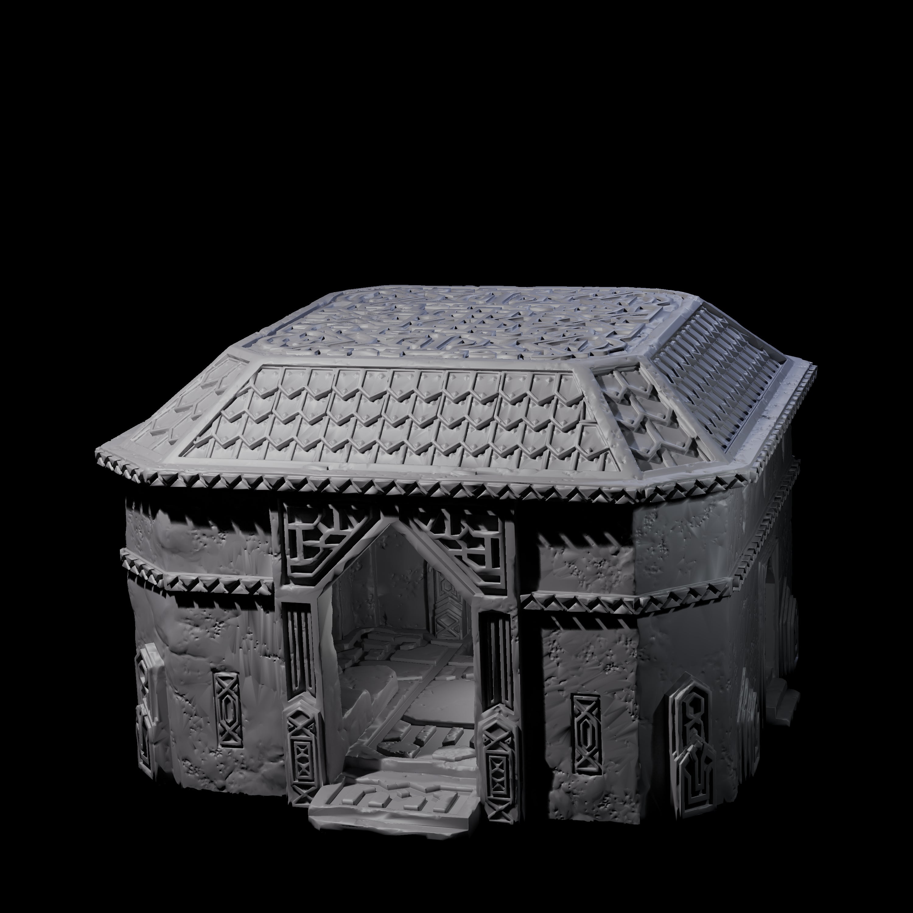 Dwarven Tomb - Kingdom of Durak Deep Miniature for Dungeons and Dragons, Pathfinder or other TTRPGs