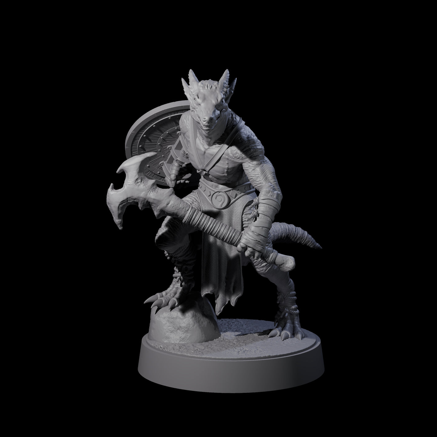 Eight Intrepid Kobold Scouts Miniature for Dungeons and Dragons, Pathfinder or other TTRPGs