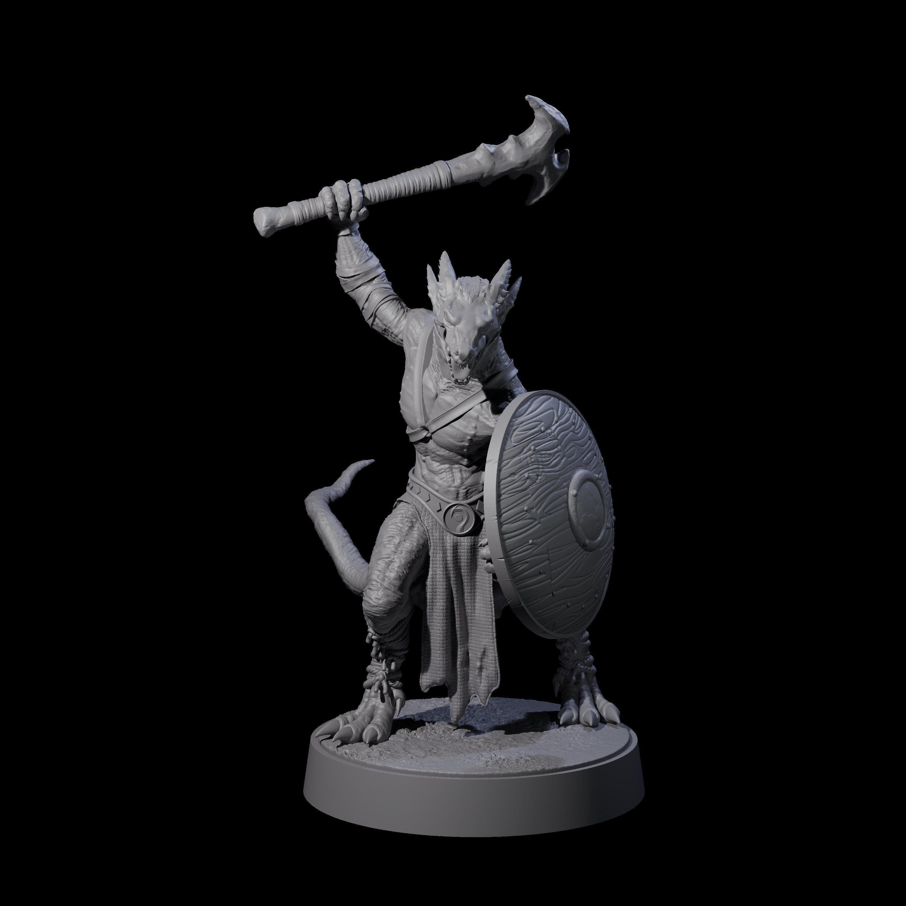Eight Intrepid Kobold Scouts Miniature for Dungeons and Dragons, Pathfinder or other TTRPGs