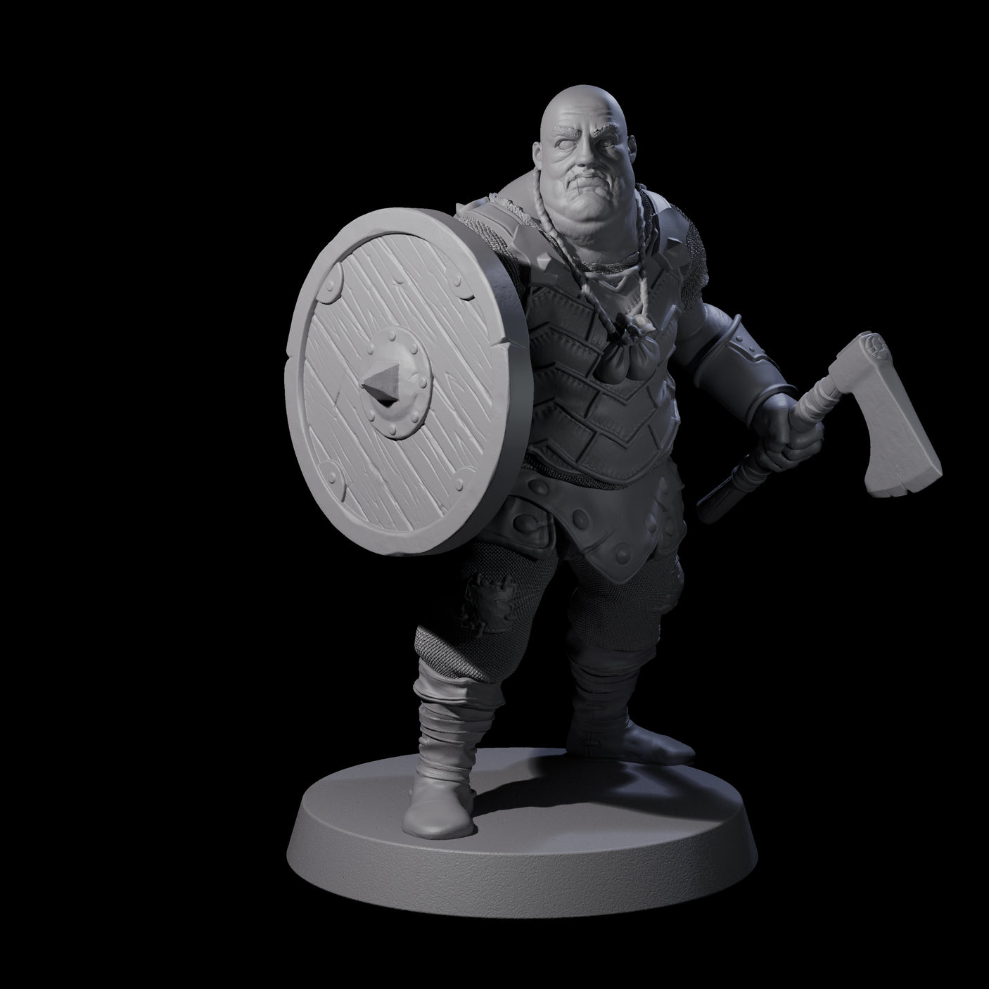 Eight Toothy Bandits Miniature for Dungeons and Dragons, Pathfinder or other TTRPGs