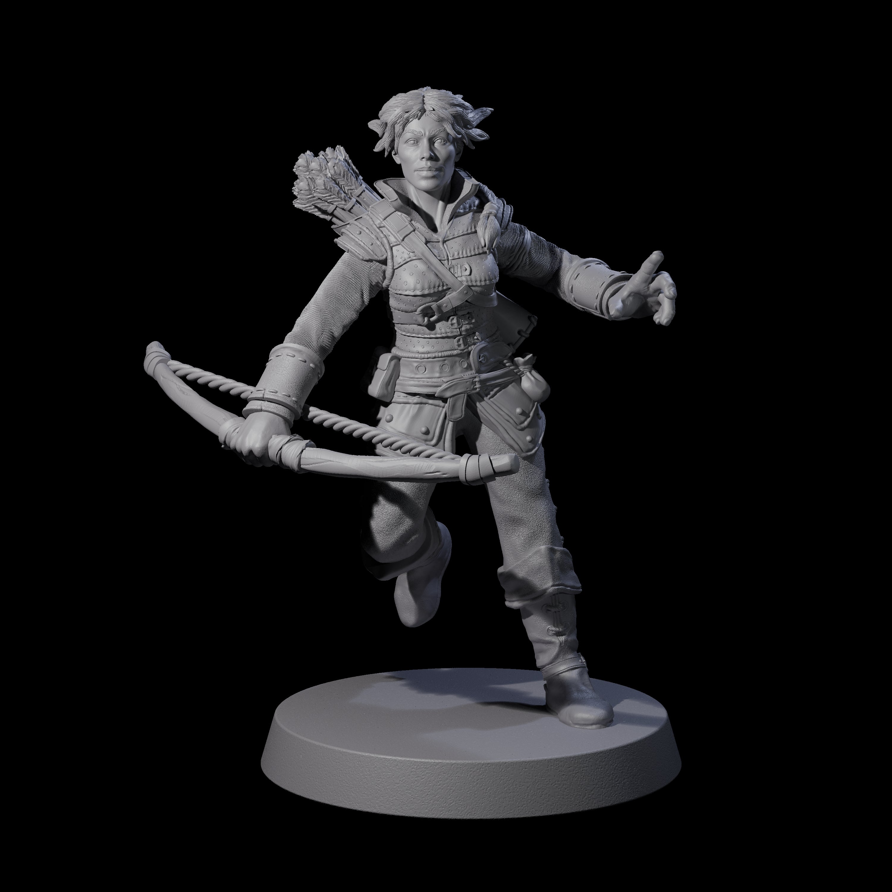 Eight Toothy Bandits Miniature for Dungeons and Dragons, Pathfinder or other TTRPGs