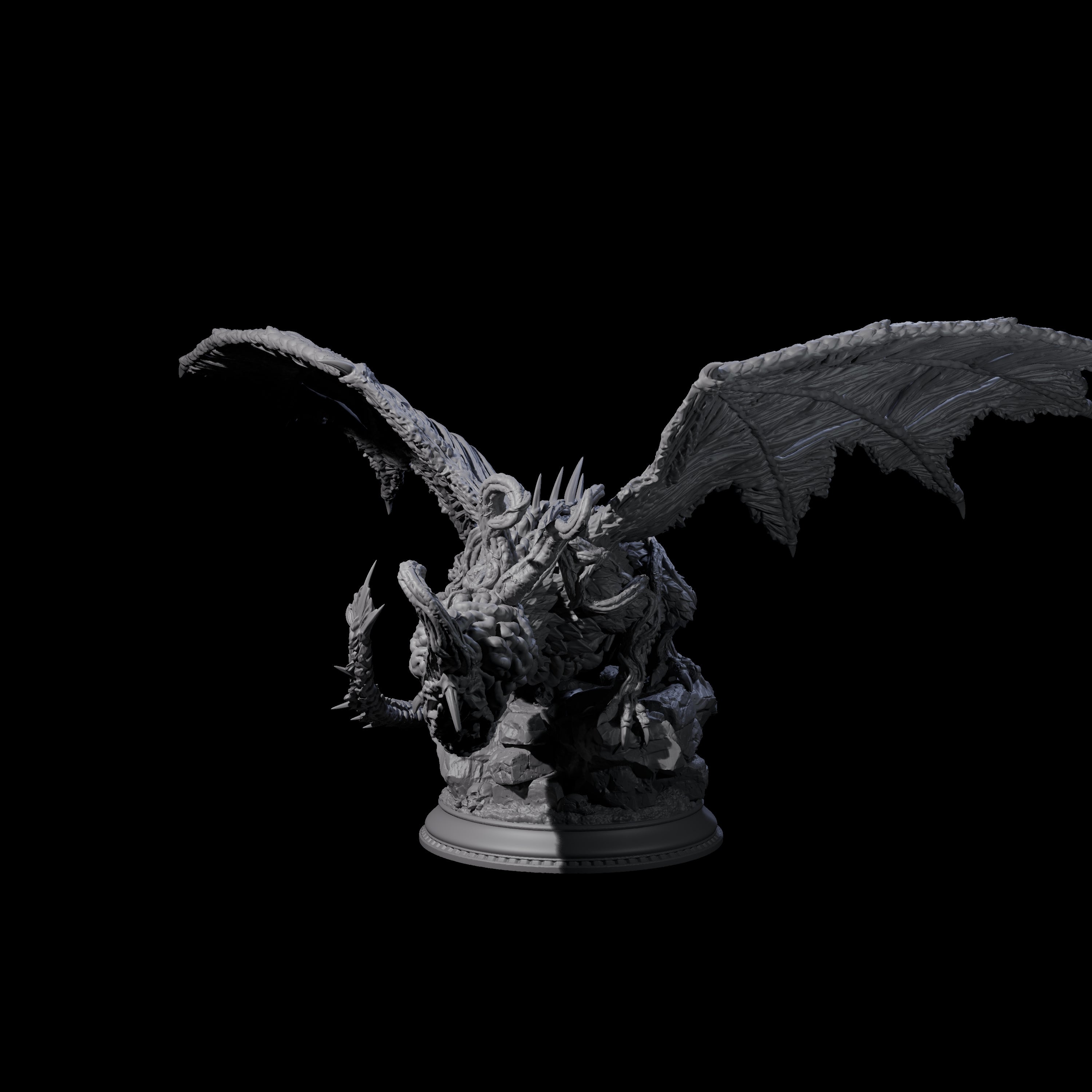 Elder Brain Dragon Miniature for Dungeons and Dragons, Pathfinder or other TTRPGs