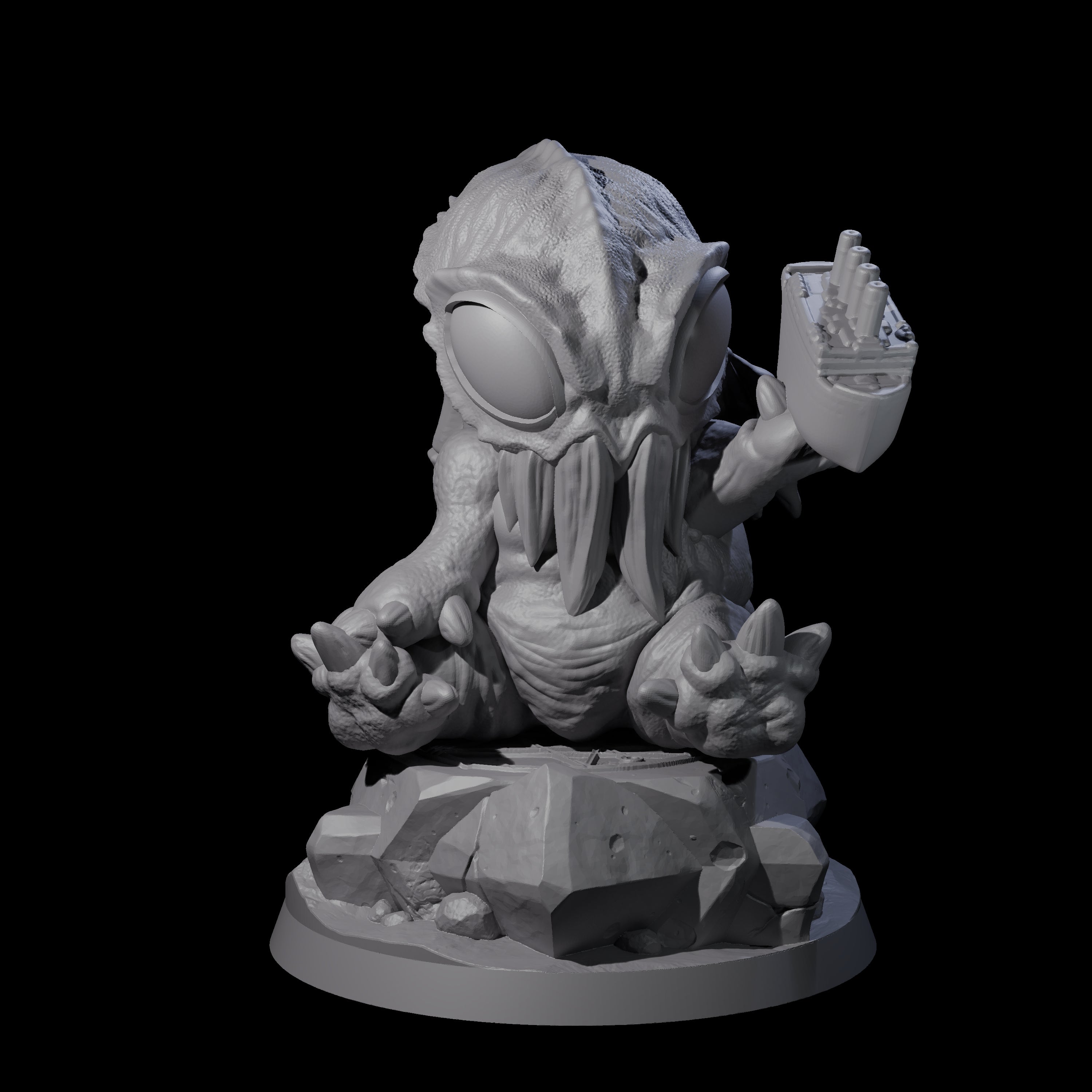 Eldritch Aberrant Cultling Miniature for Dungeons and Dragons, Pathfinder or other TTRPGs