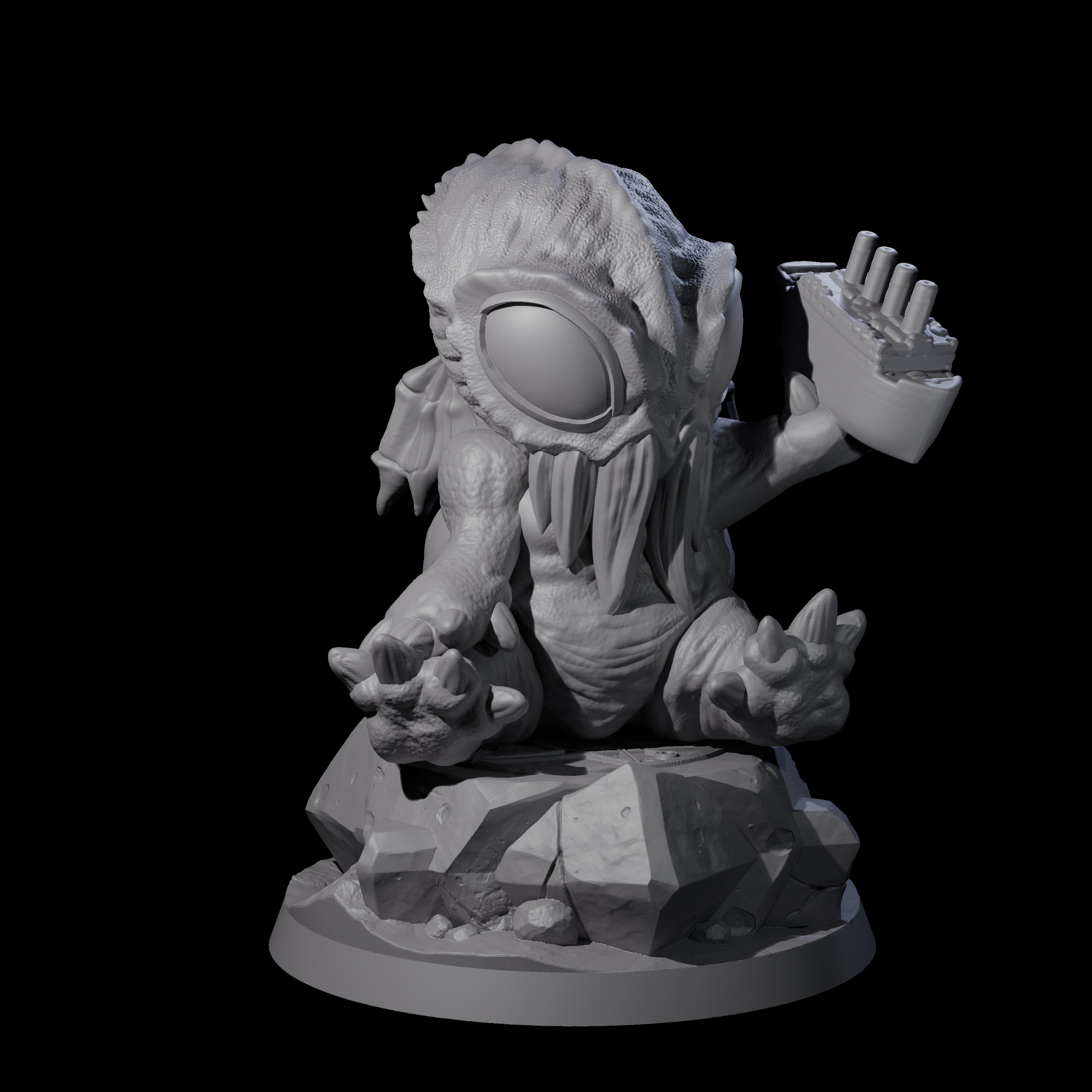 Eldritch Aberrant Cultling Miniature for Dungeons and Dragons, Pathfinder or other TTRPGs