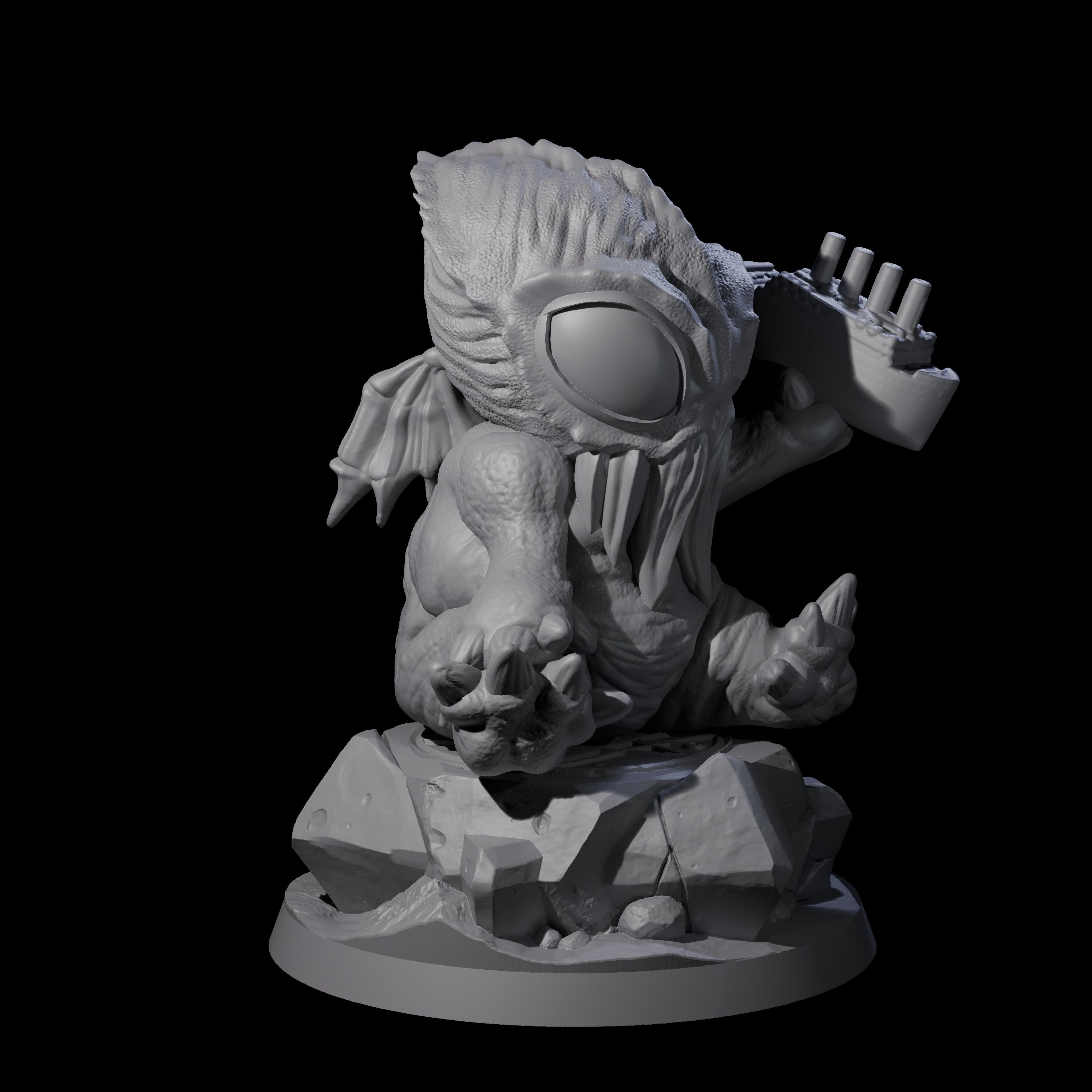 Eldritch Aberrant Cultling Miniature for Dungeons and Dragons, Pathfinder or other TTRPGs