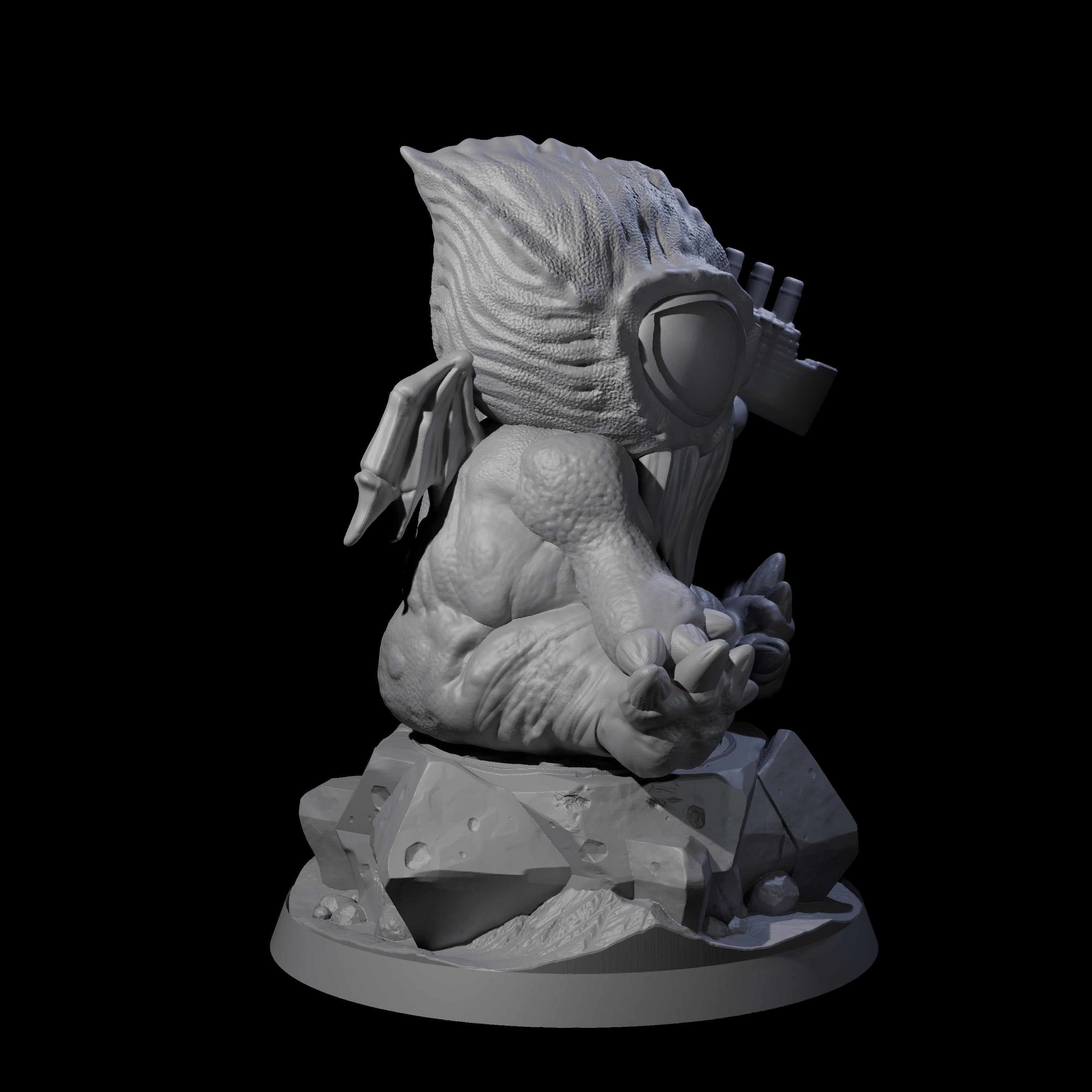 Eldritch Aberrant Cultling Miniature for Dungeons and Dragons, Pathfinder or other TTRPGs