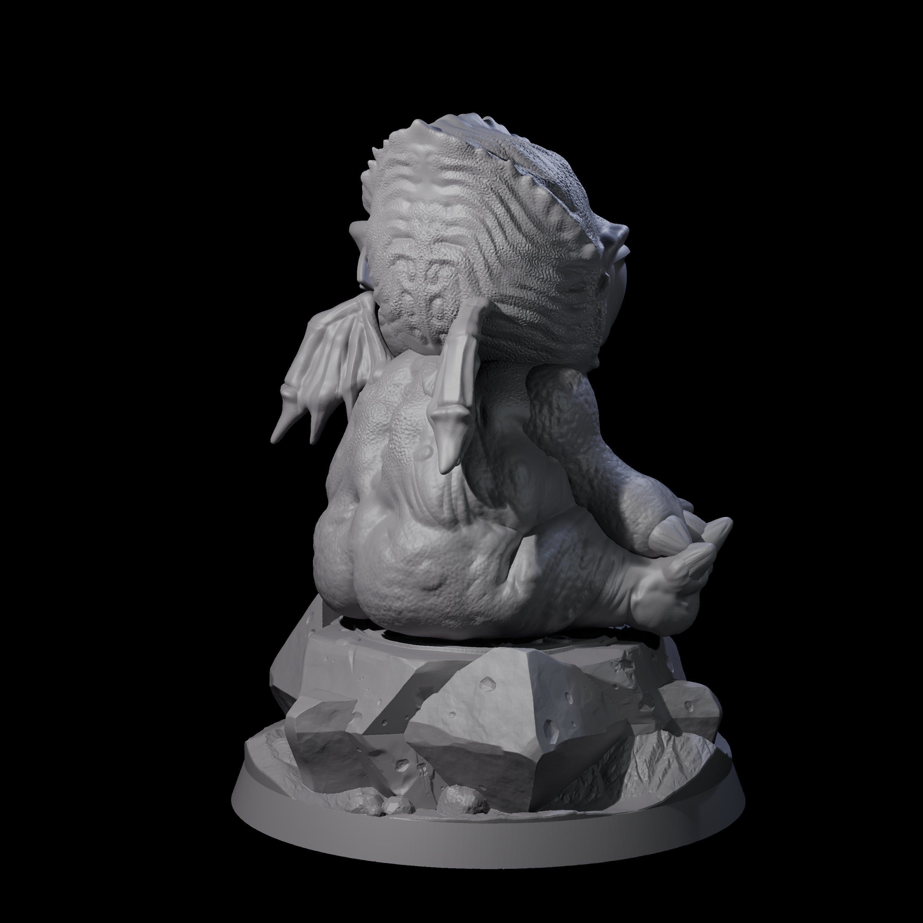 Eldritch Aberrant Cultling Miniature for Dungeons and Dragons, Pathfinder or other TTRPGs
