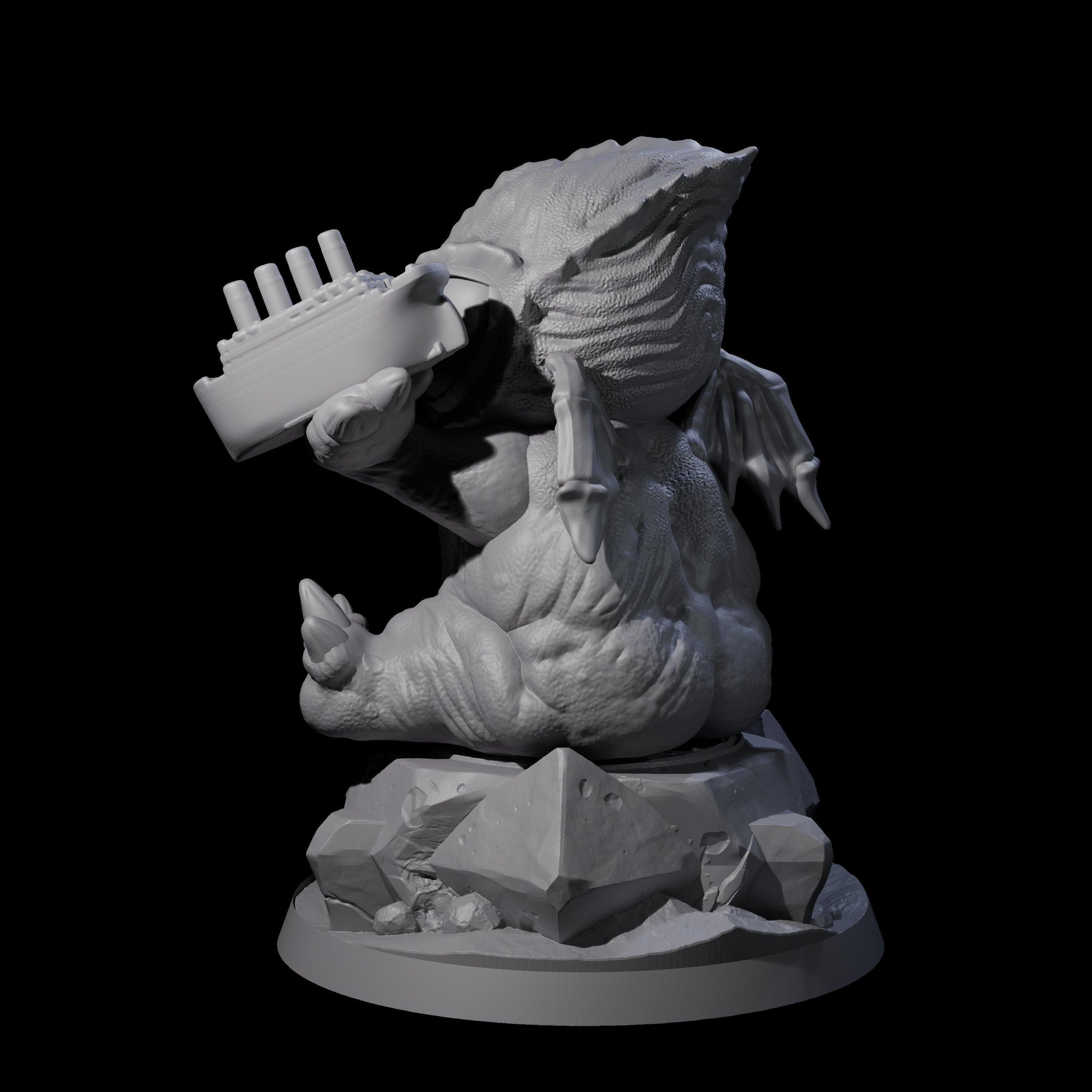 Eldritch Aberrant Cultling Miniature for Dungeons and Dragons, Pathfinder or other TTRPGs