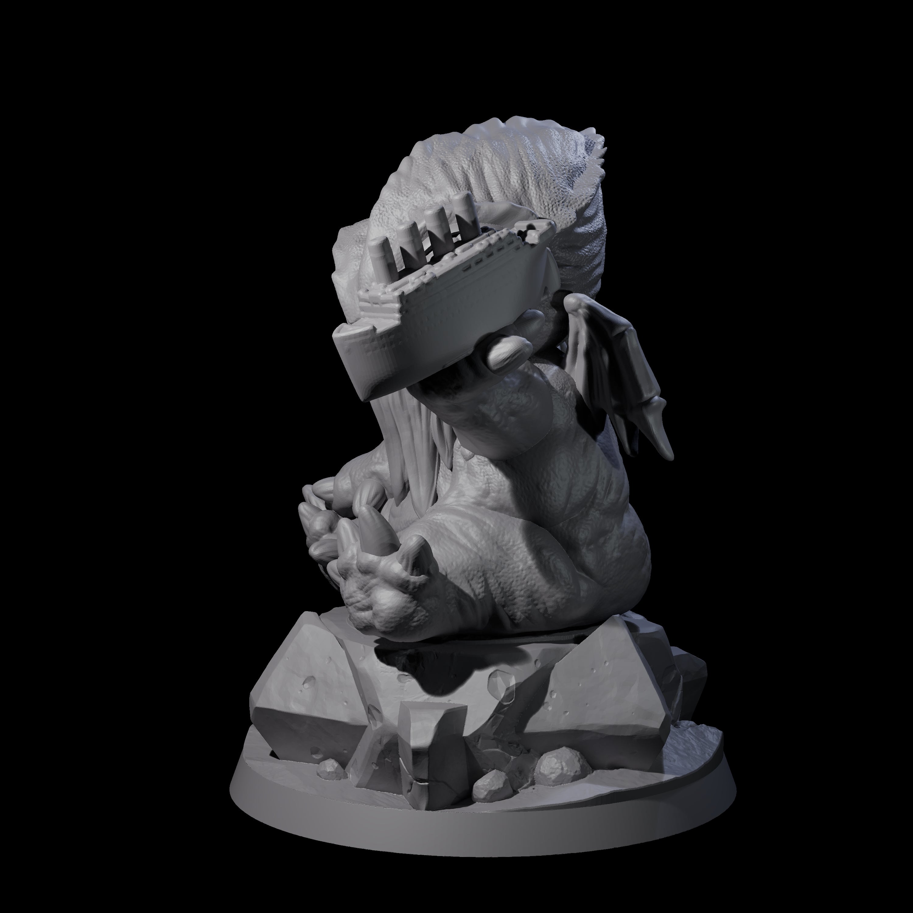 Eldritch Aberrant Cultling Miniature for Dungeons and Dragons, Pathfinder or other TTRPGs