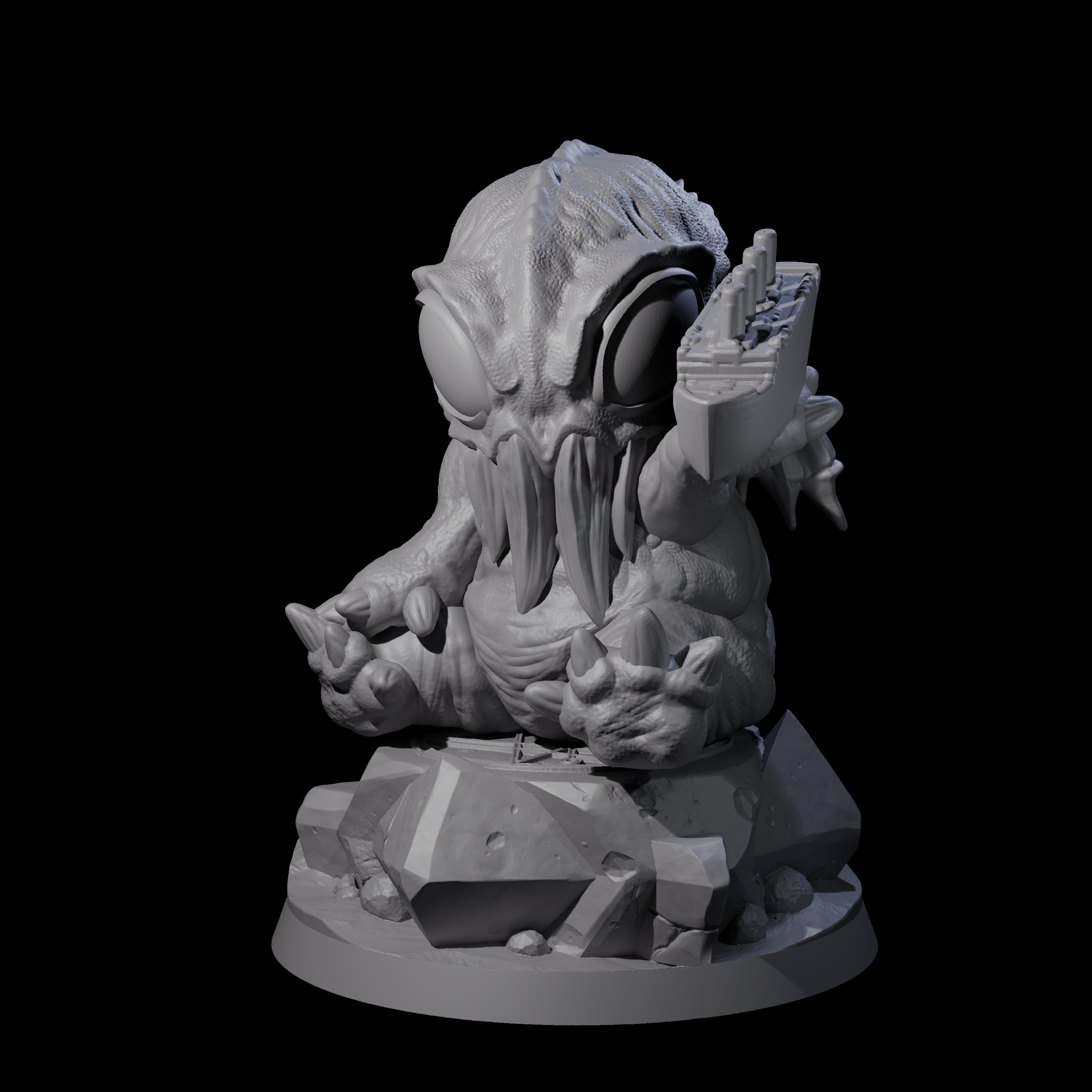 Eldritch Aberrant Cultling Miniature for Dungeons and Dragons, Pathfinder or other TTRPGs