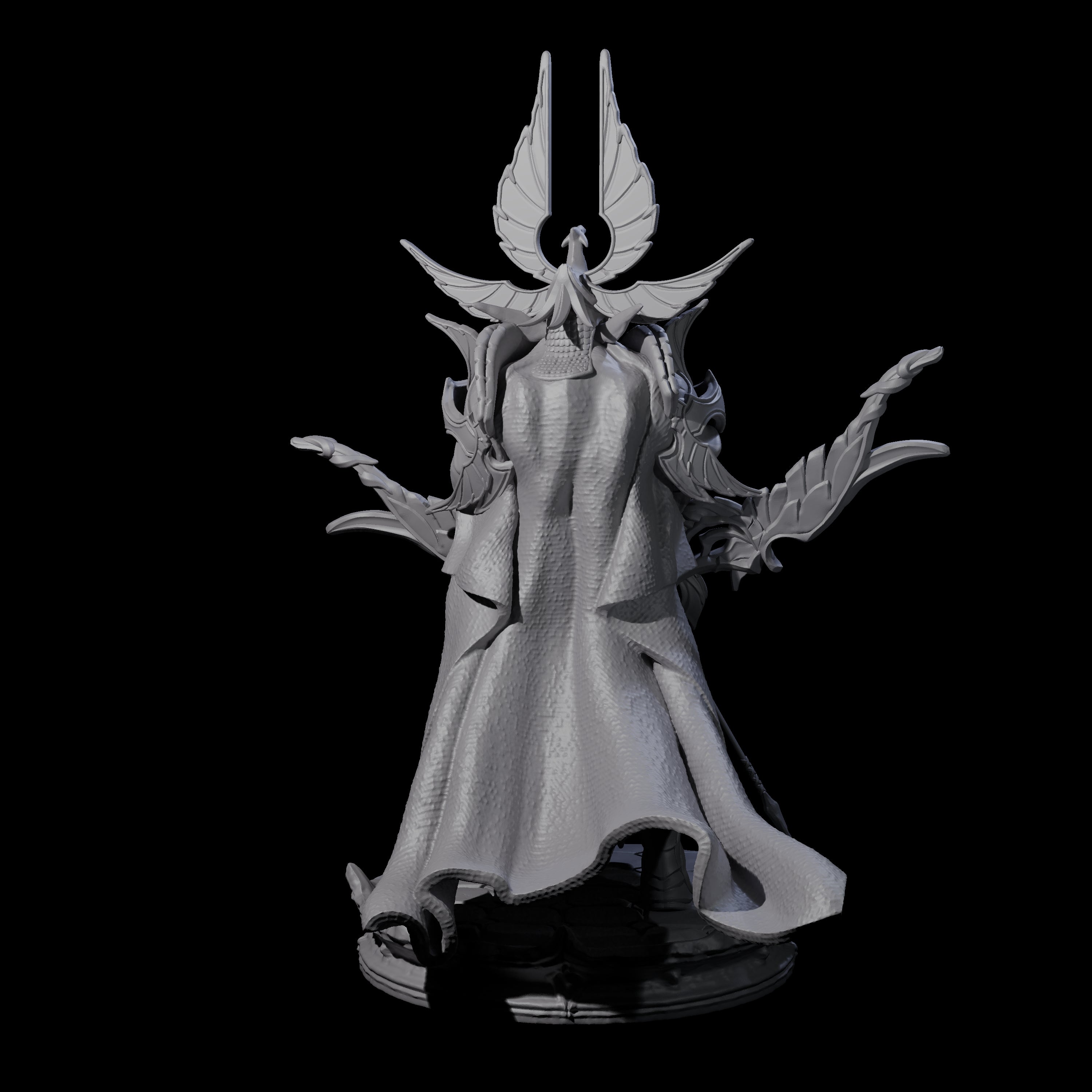 Elite Dark Elf Archer A Miniature for Dungeons and Dragons, Pathfinder or other TTRPGs