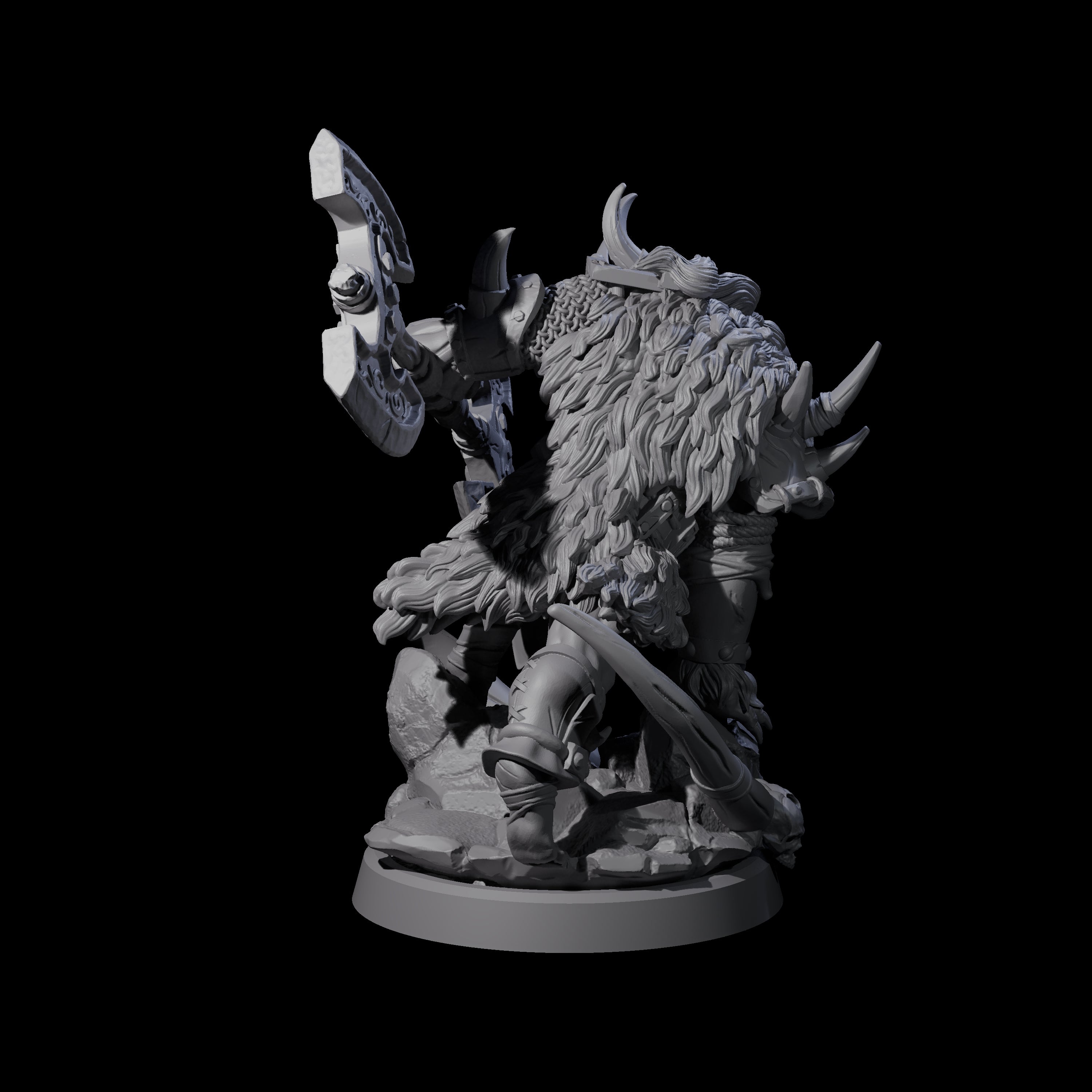 Elite Orc Hit Squad A Miniature for Dungeons and Dragons, Pathfinder or other TTRPGs