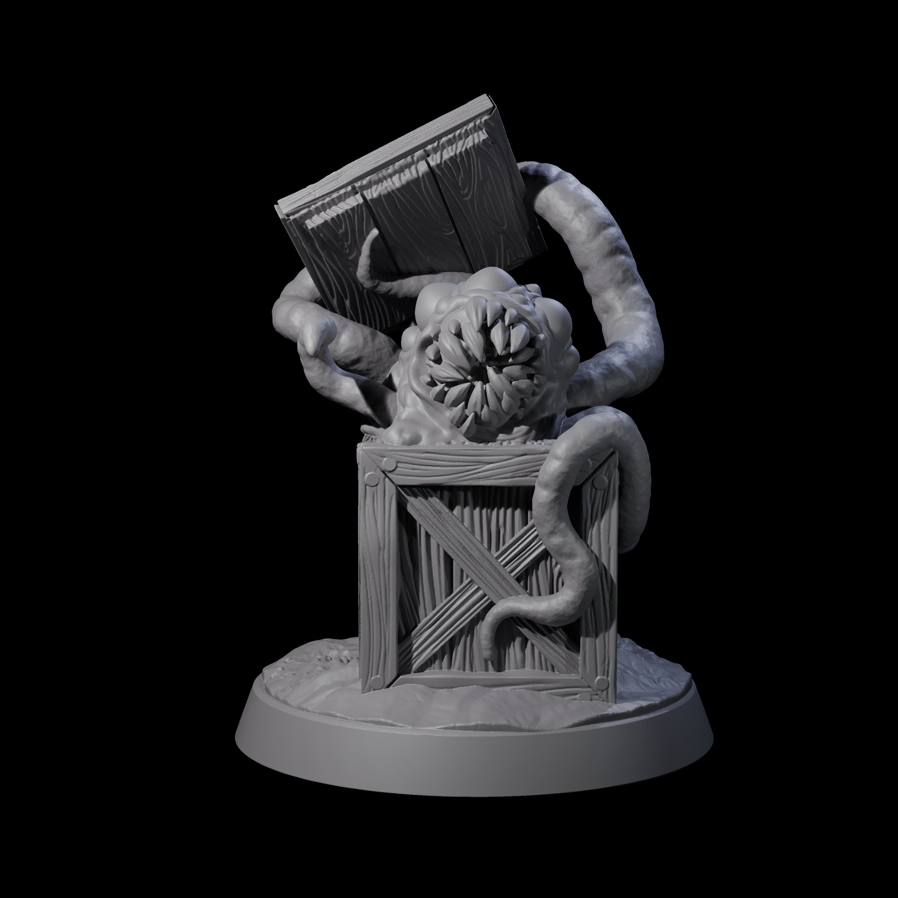 Emerging Shoggoth Spawn Miniature for Dungeons and Dragons, Pathfinder or other TTRPGs