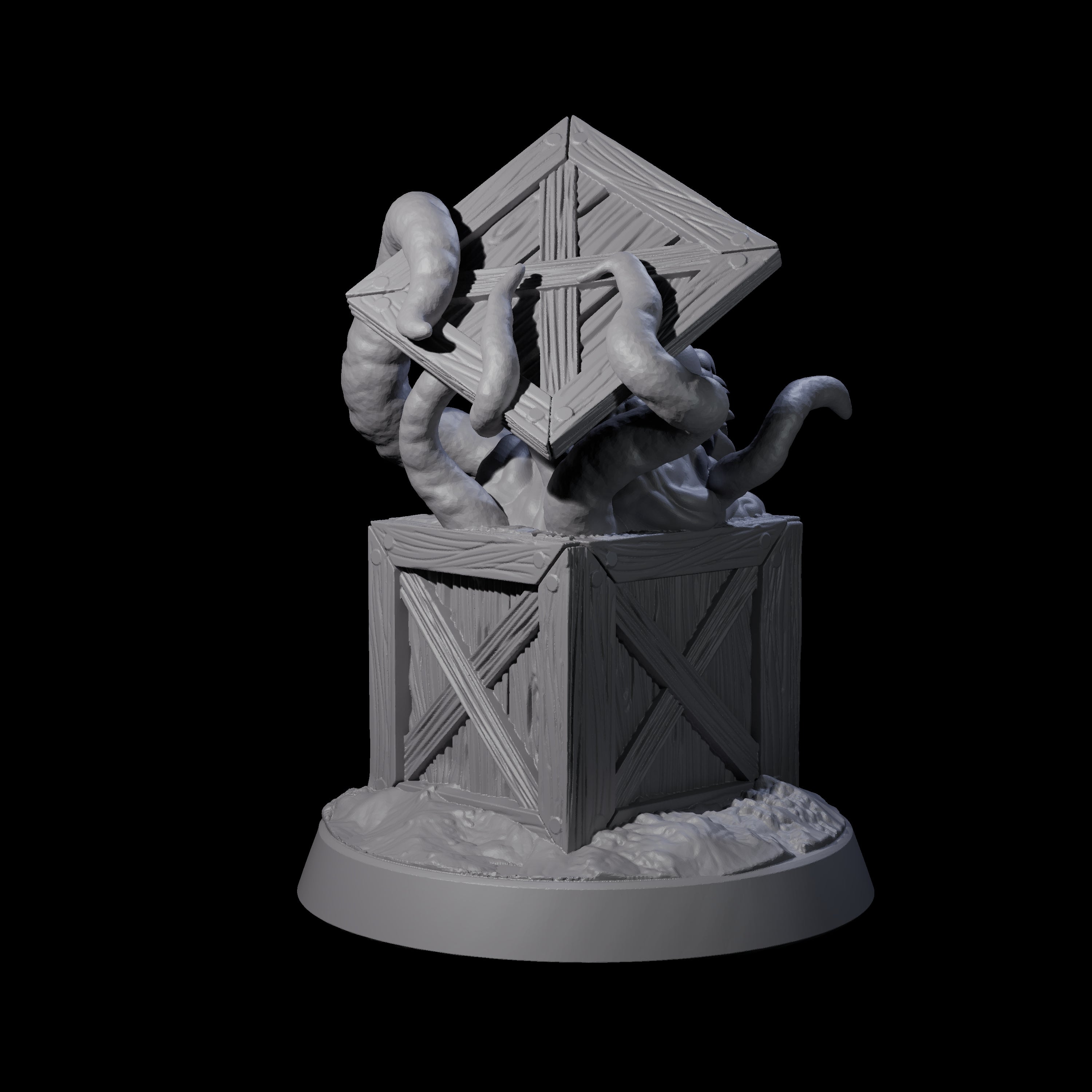 Emerging Shoggoth Spawn Miniature for Dungeons and Dragons, Pathfinder or other TTRPGs