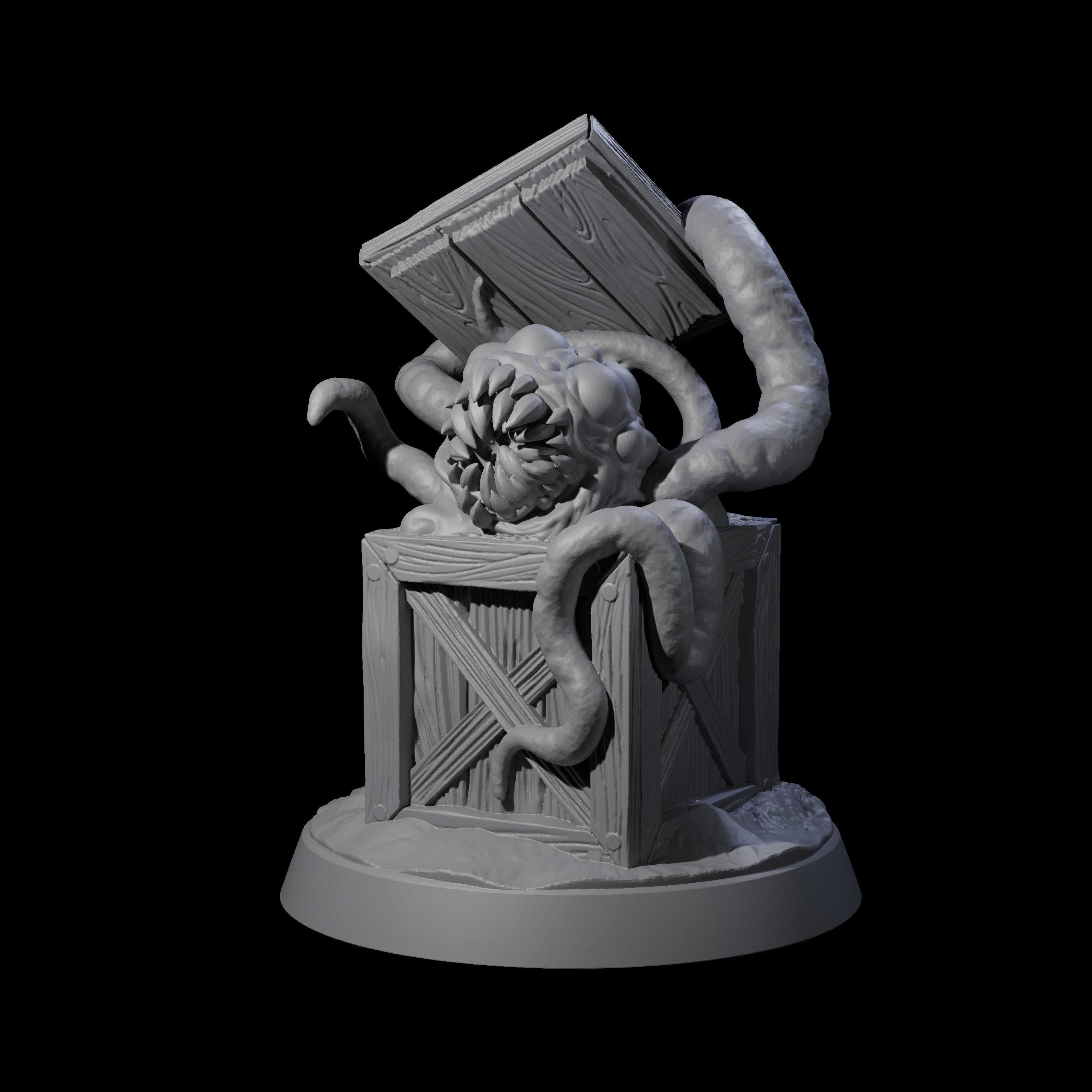 Emerging Shoggoth Spawn Miniature for Dungeons and Dragons, Pathfinder or other TTRPGs