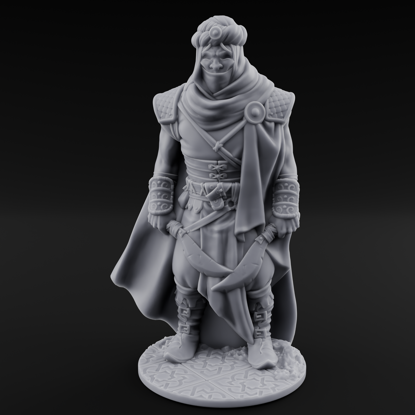 Eternal Wight Soldier C Miniature for Dungeons and Dragons, Pathfinder or other TTRPGs