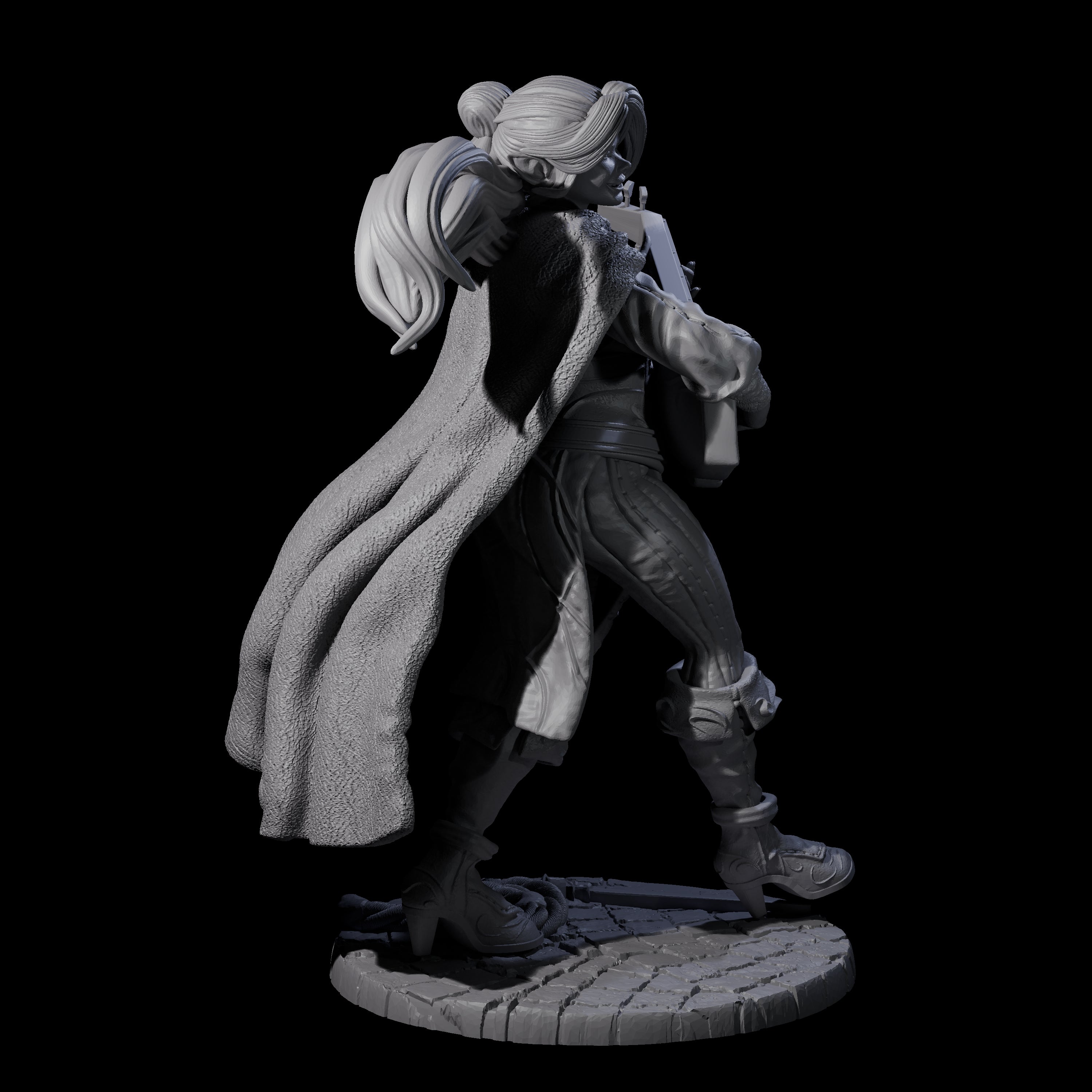 Etnice - Strumming Elf Bard Miniature for Dungeons and Dragons, Pathfinder or other TTRPGs