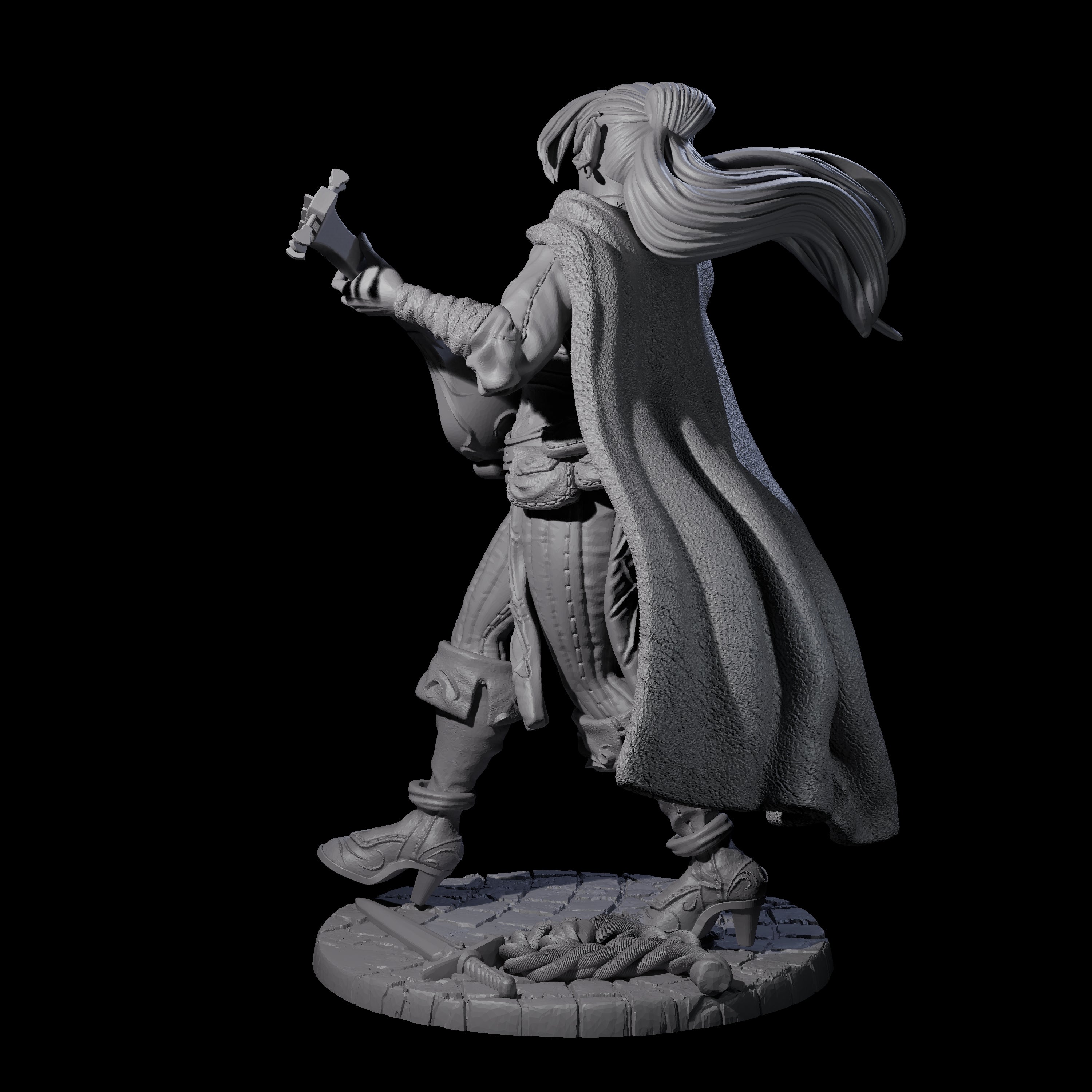 Etnice - Strumming Elf Bard Miniature for Dungeons and Dragons, Pathfinder or other TTRPGs
