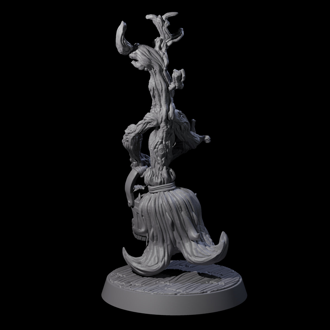 Evil Animated Broom B Miniature for Dungeons and Dragons, Pathfinder or other TTRPGs
