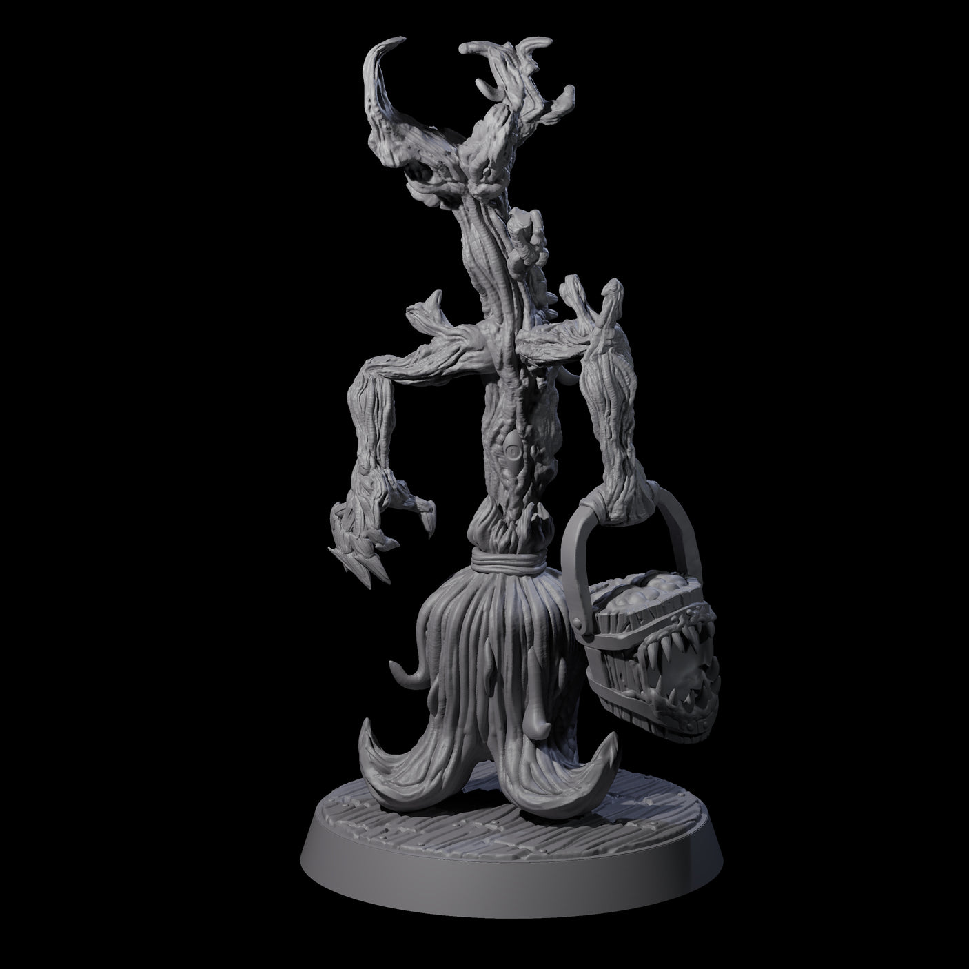 Evil Animated Broom C Miniature for Dungeons and Dragons, Pathfinder or other TTRPGs