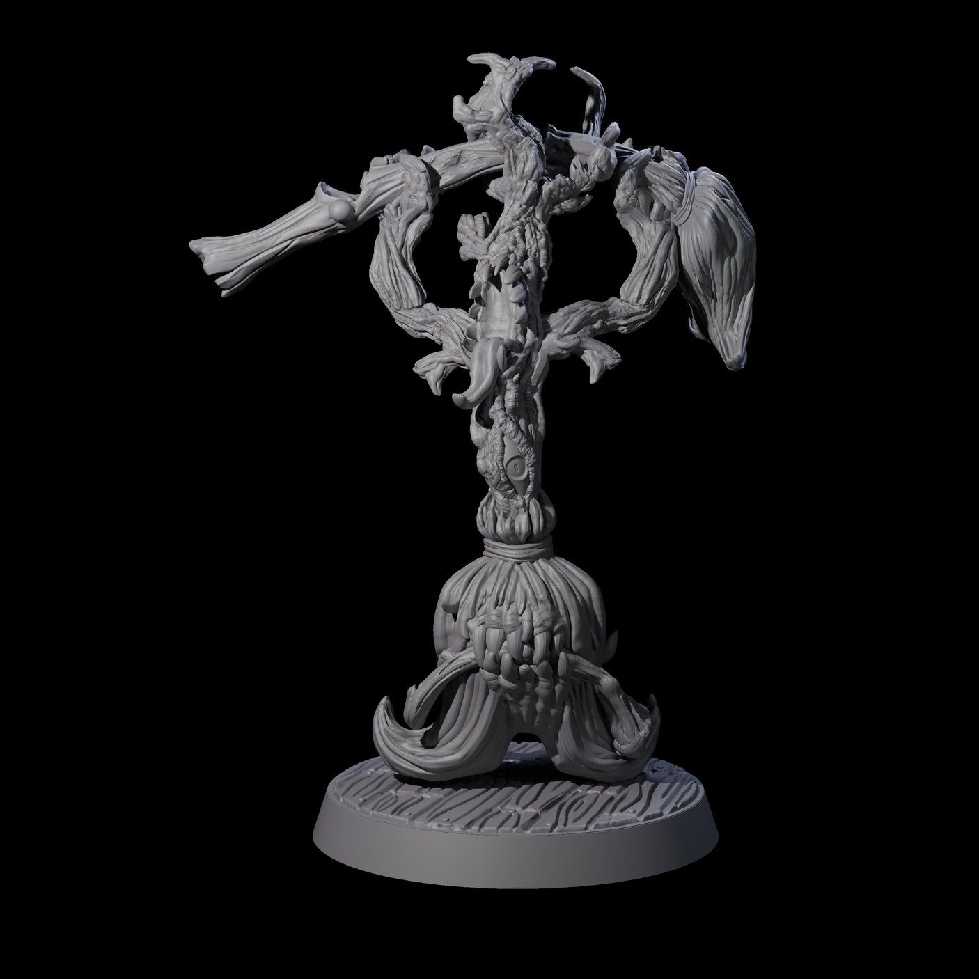 Evil Animated Broom D Miniature for Dungeons and Dragons, Pathfinder or other TTRPGs
