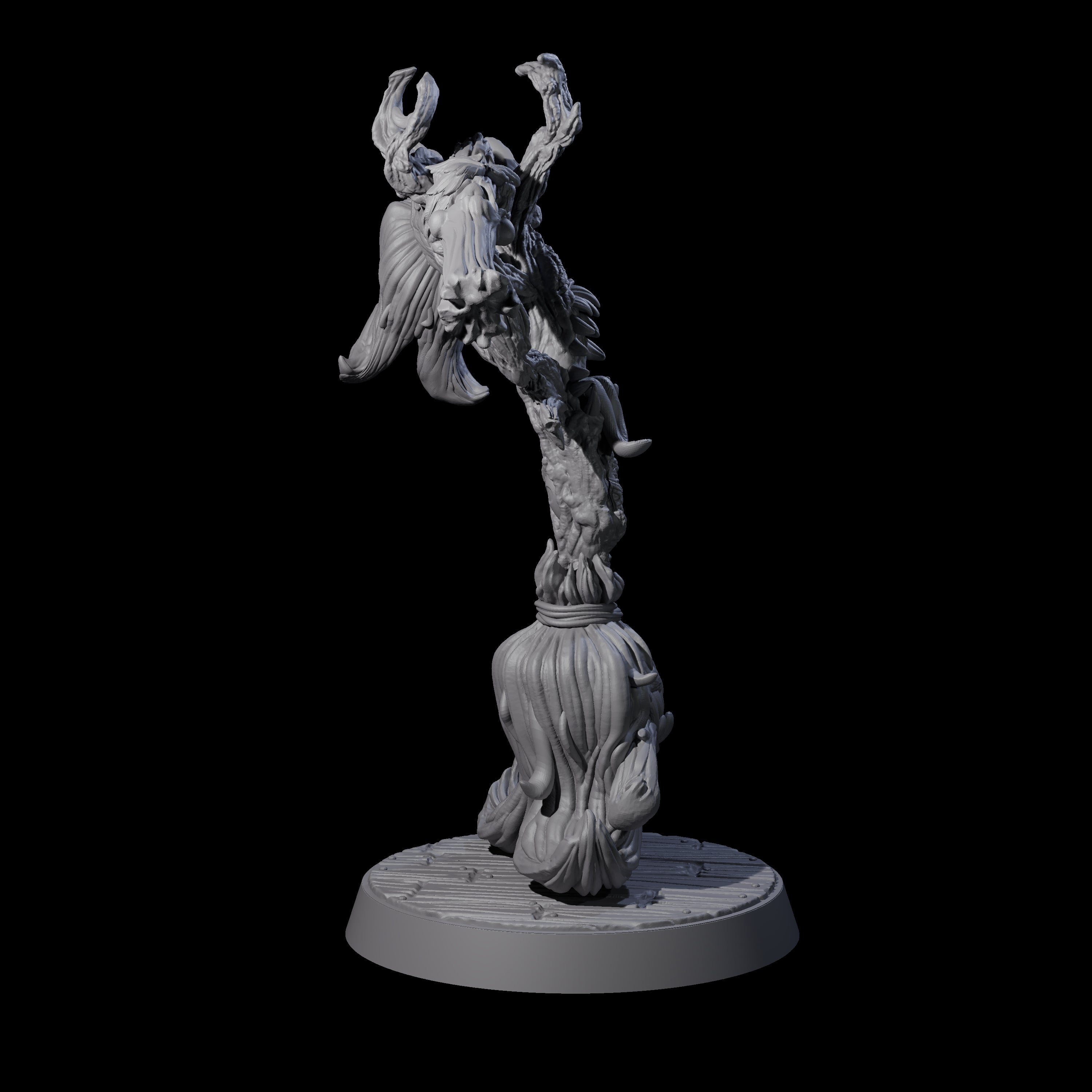 Evil Animated Broom D Miniature for Dungeons and Dragons, Pathfinder or other TTRPGs