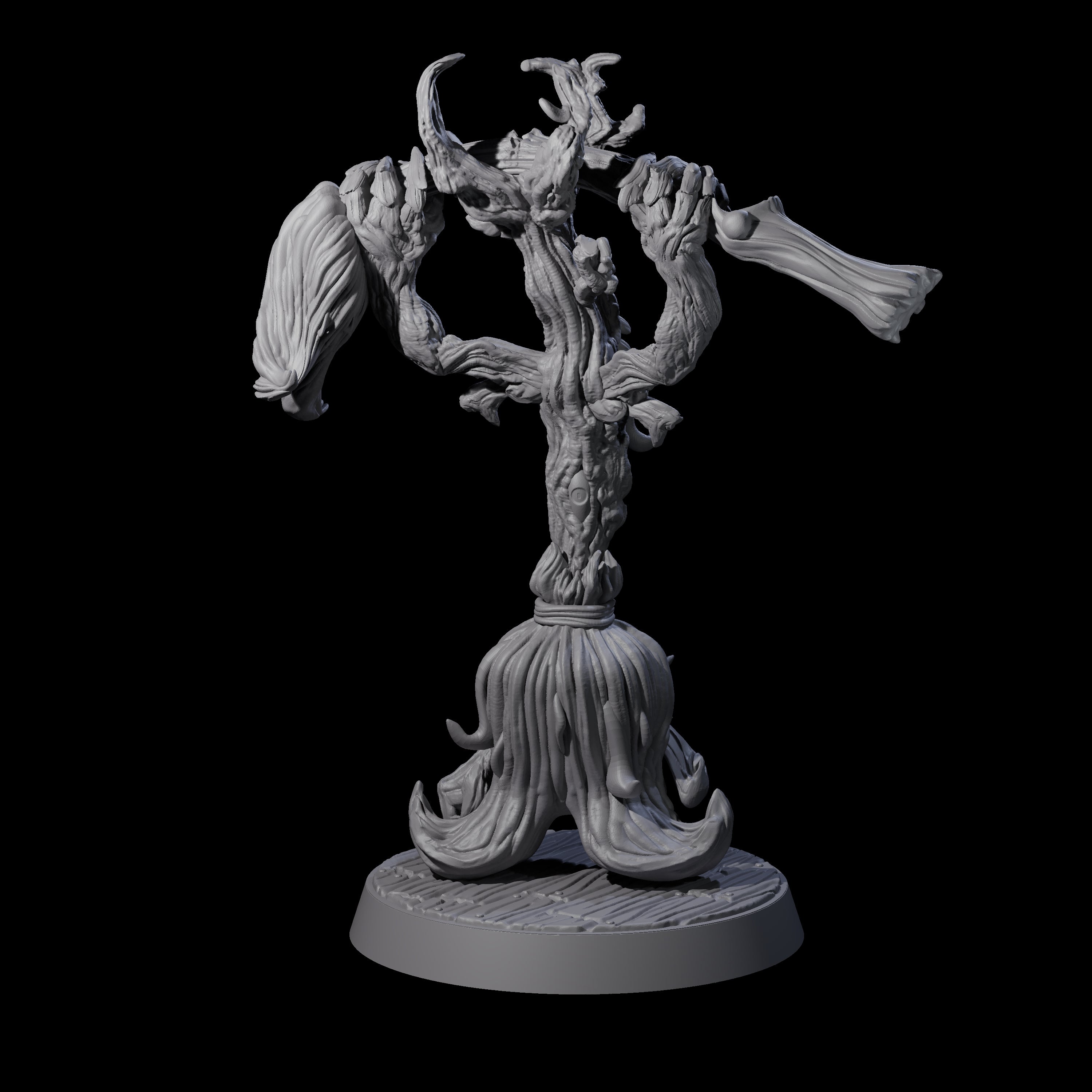Evil Animated Broom D Miniature for Dungeons and Dragons, Pathfinder or other TTRPGs