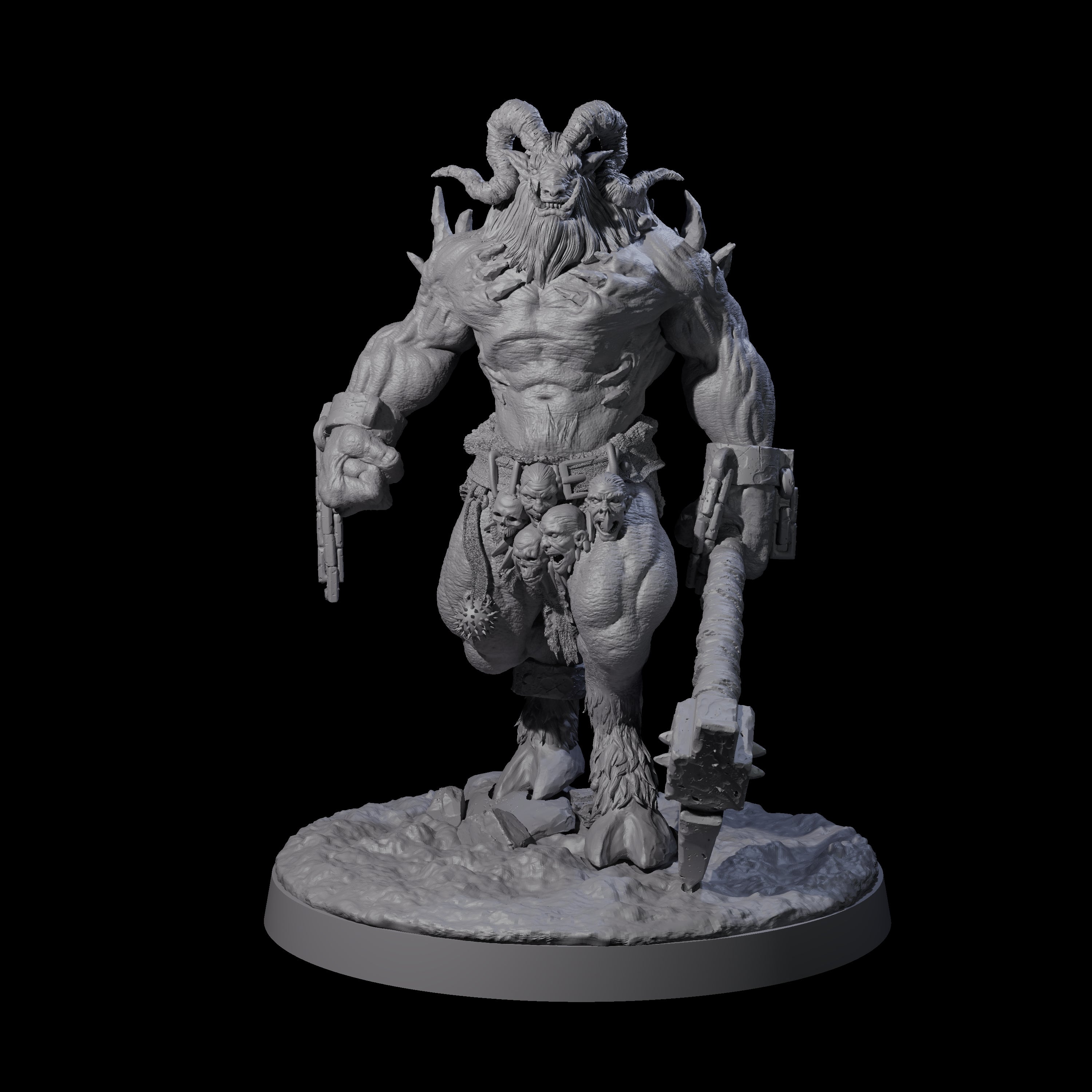 Evil Kalavakus A Miniature for Dungeons and Dragons, Pathfinder or other TTRPGs