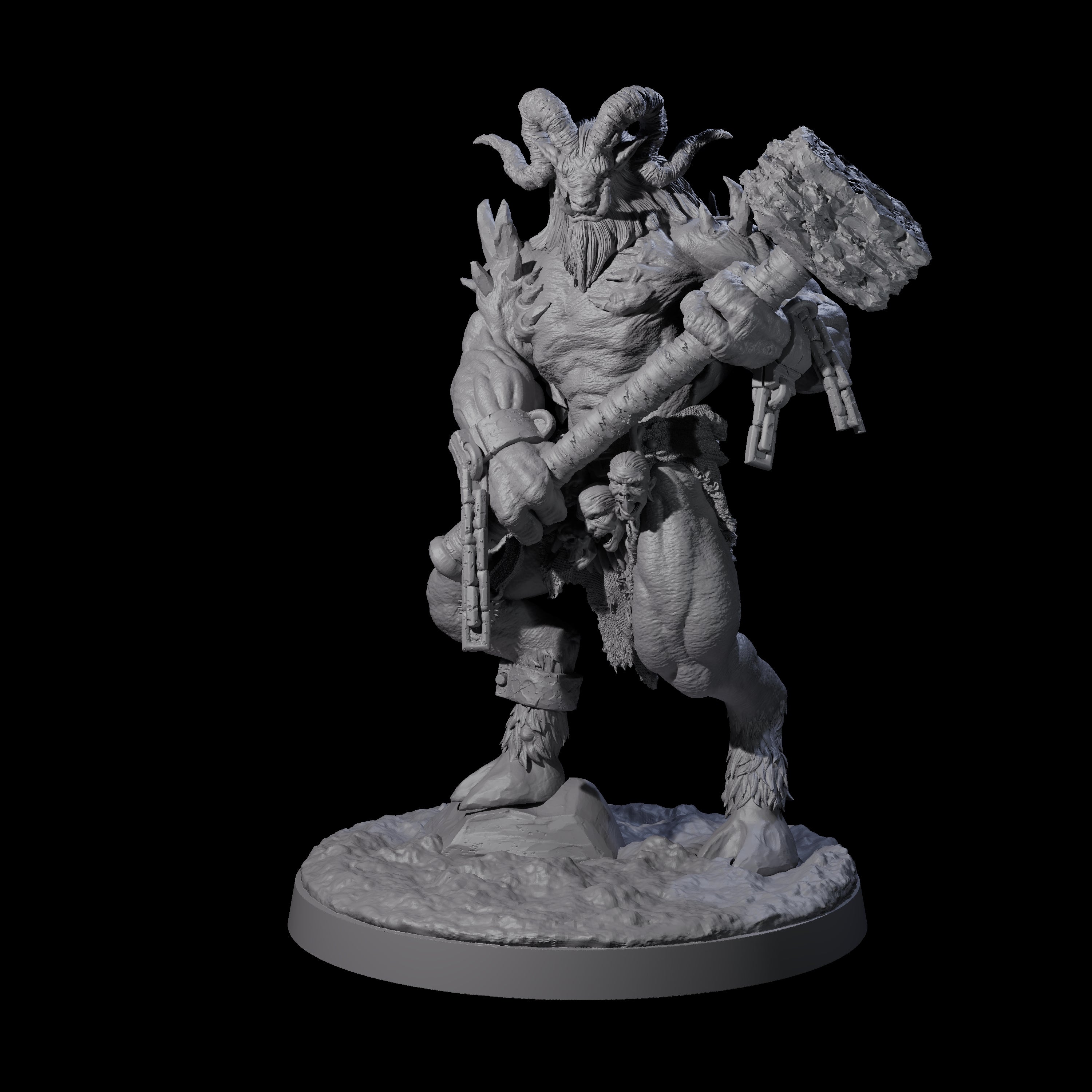 Evil Kalavakus B Miniature for Dungeons and Dragons, Pathfinder or other TTRPGs