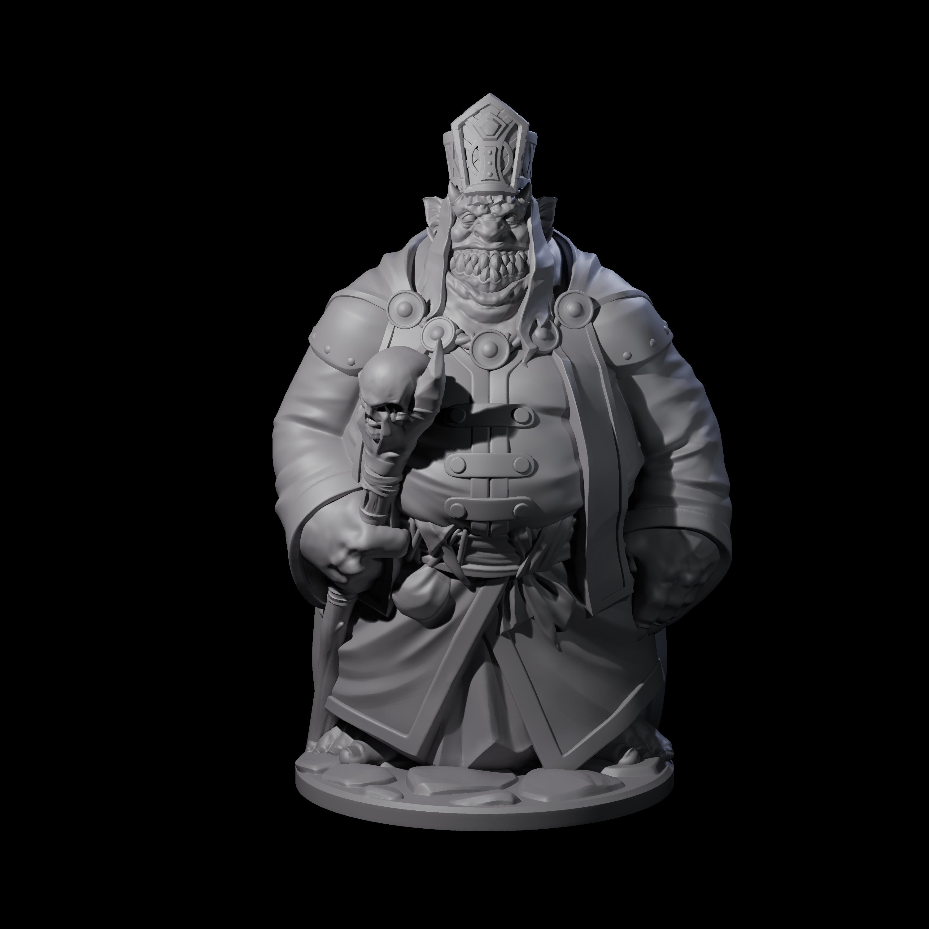 Evil Grin Demon Priest