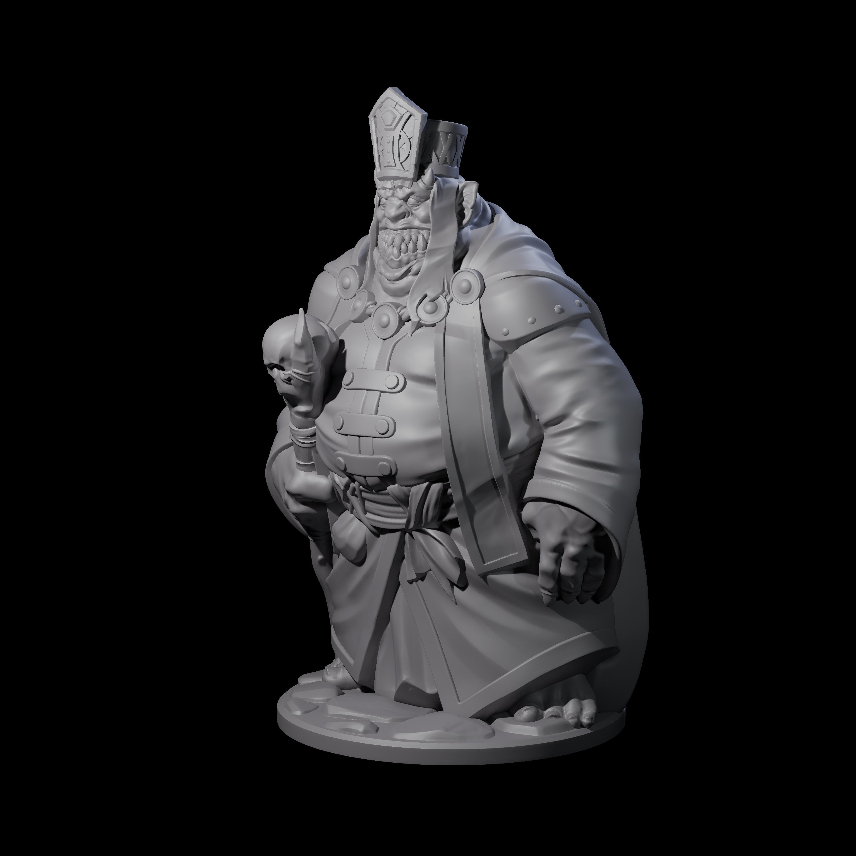 Evil Grin Demon Priest