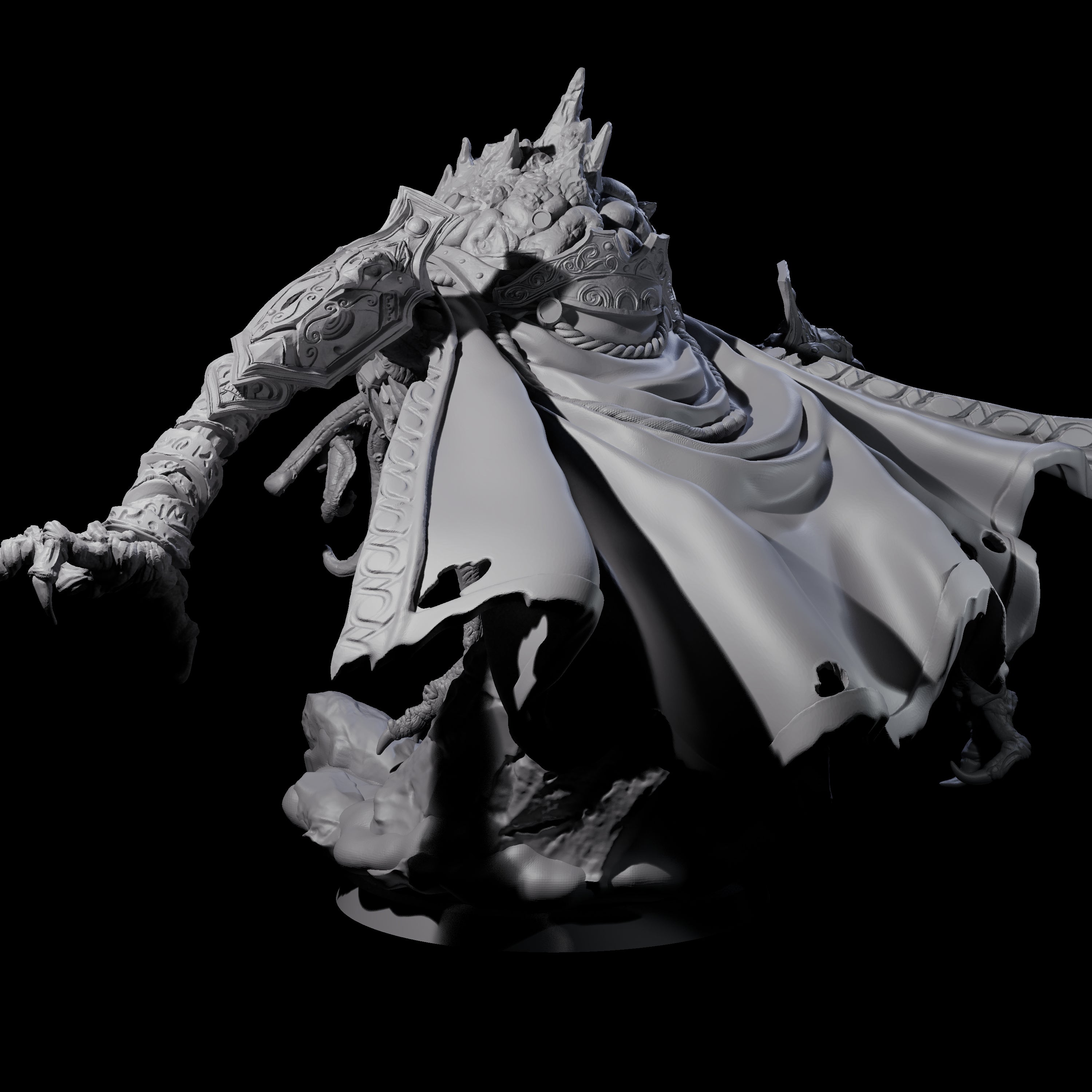 Evolved Intellect Devourer B Miniature for Dungeons and Dragons, Pathfinder or other TTRPGs