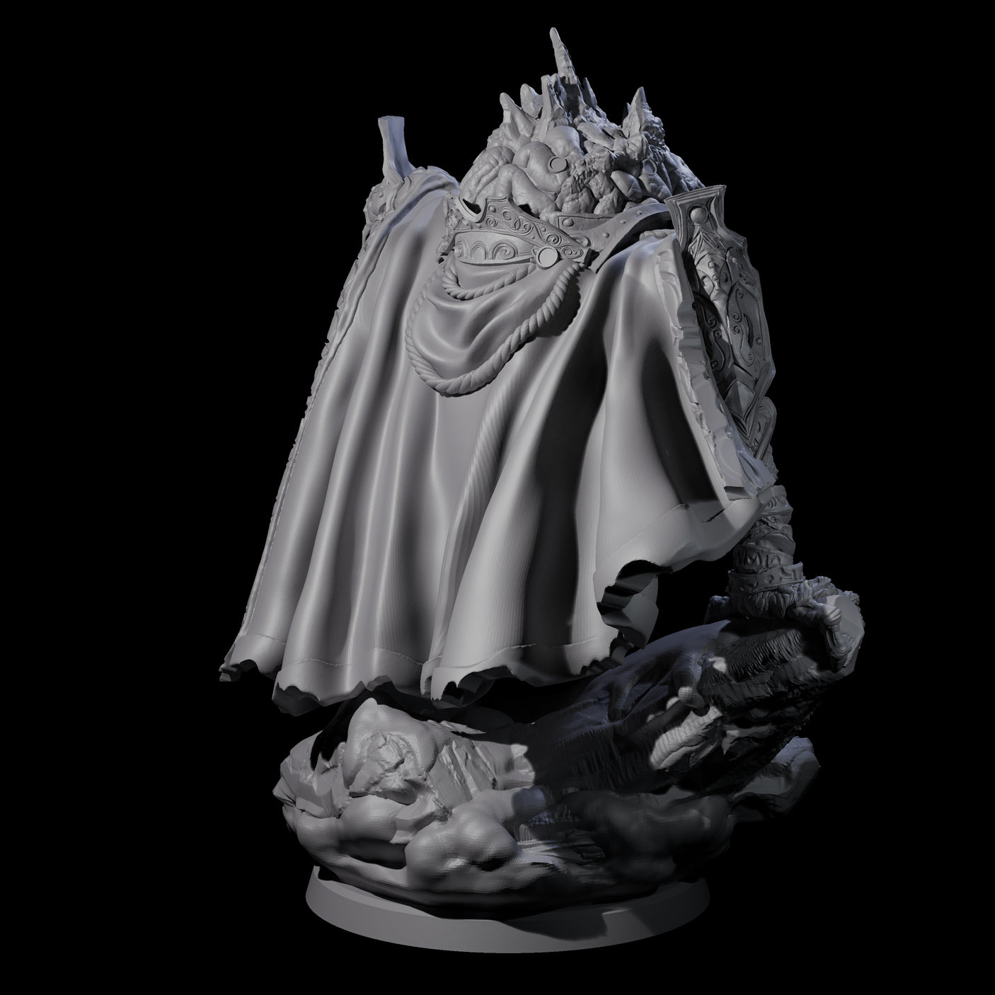 Evolved Intellect Devourer C Miniature for Dungeons and Dragons, Pathfinder or other TTRPGs