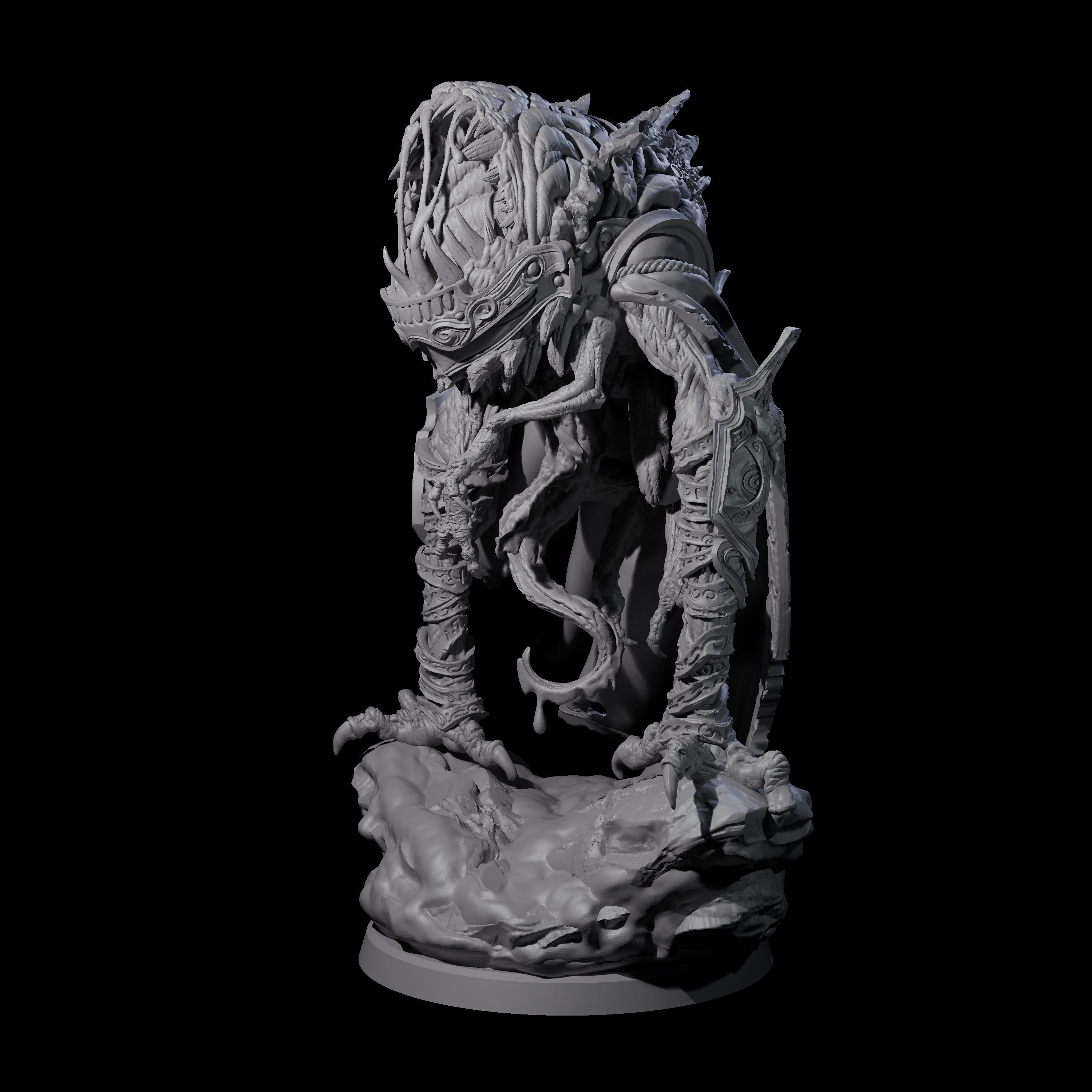 Evolved Intellect Devourer D Miniature for Dungeons and Dragons, Pathfinder or other TTRPGs