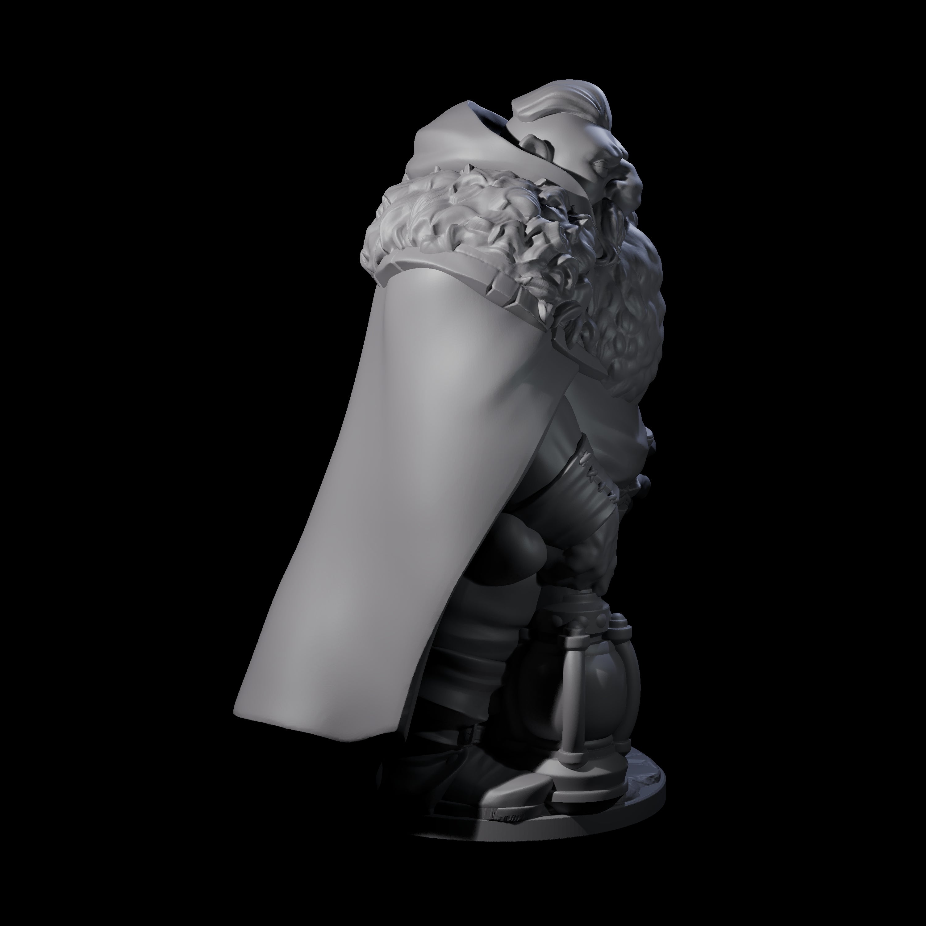 Exploring Dwarf Explorer C Miniature for Dungeons and Dragons, Pathfinder or other TTRPGs