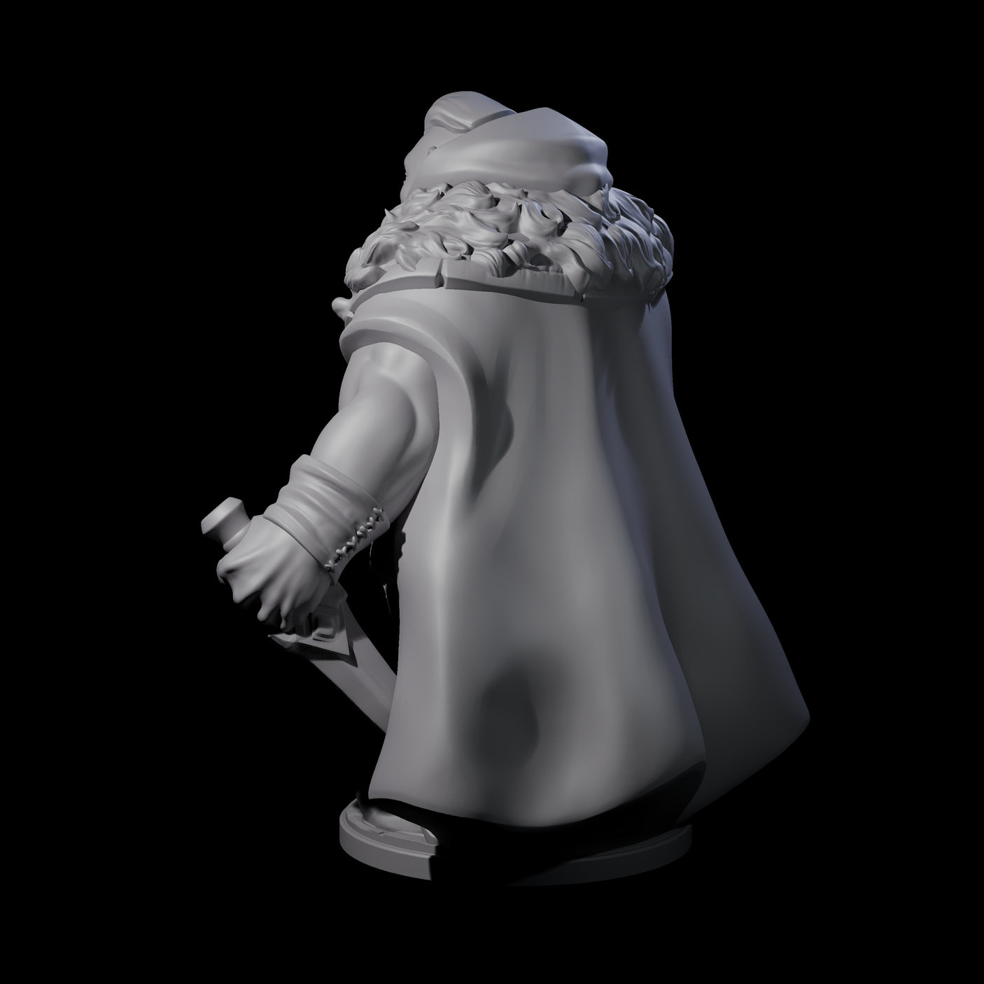 Exploring Dwarf Explorer C Miniature for Dungeons and Dragons, Pathfinder or other TTRPGs