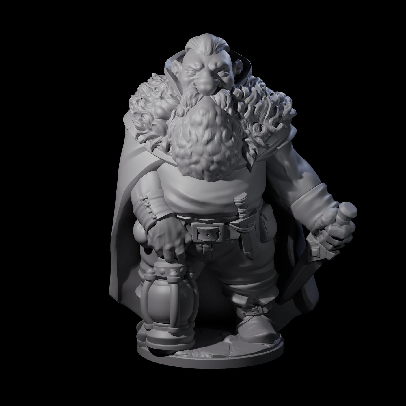 Exploring Dwarf Explorers Miniature for Dungeons and Dragons, Pathfinder or other TTRPGs
