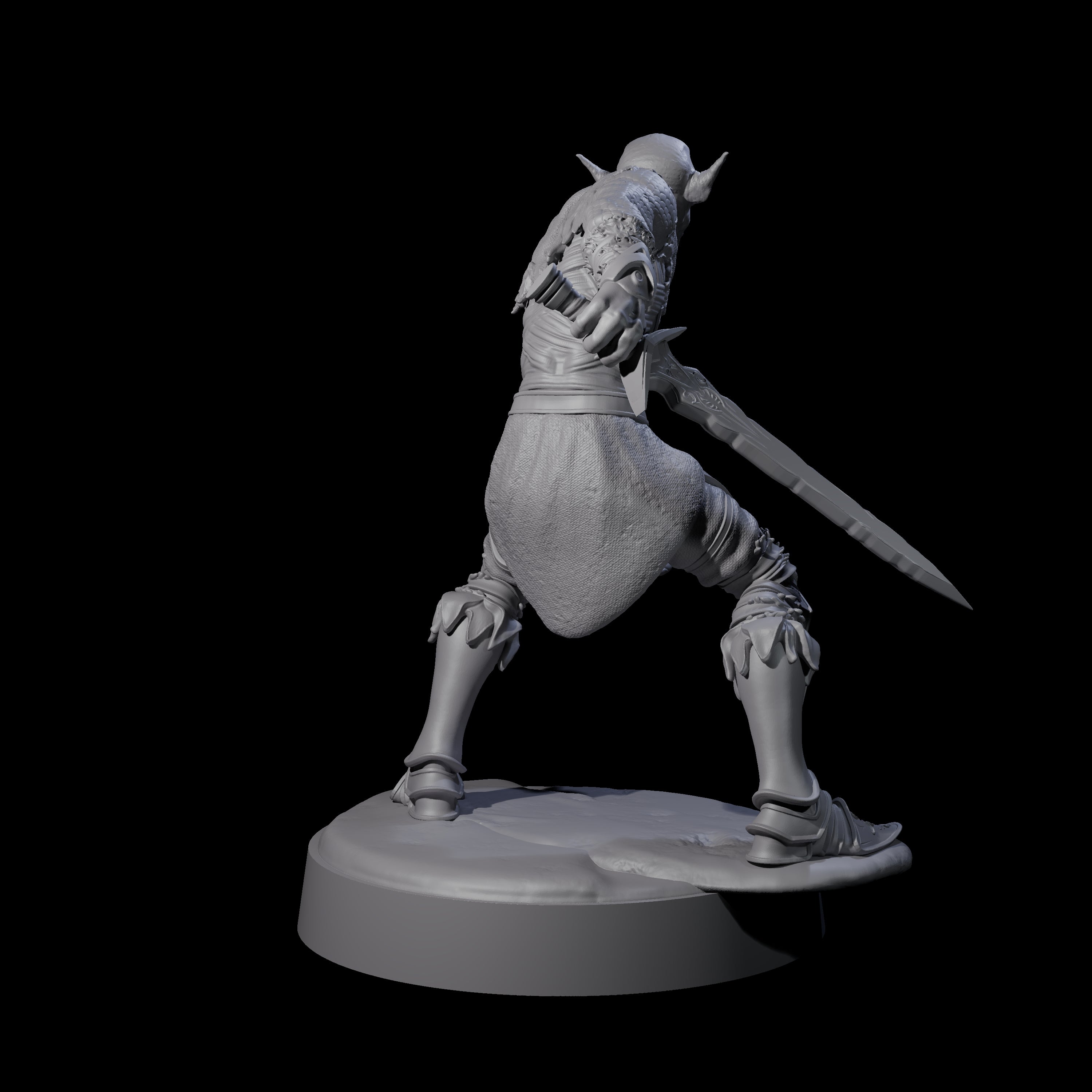 Eyeless Ghoul A Miniature for Dungeons and Dragons, Pathfinder or other TTRPGs