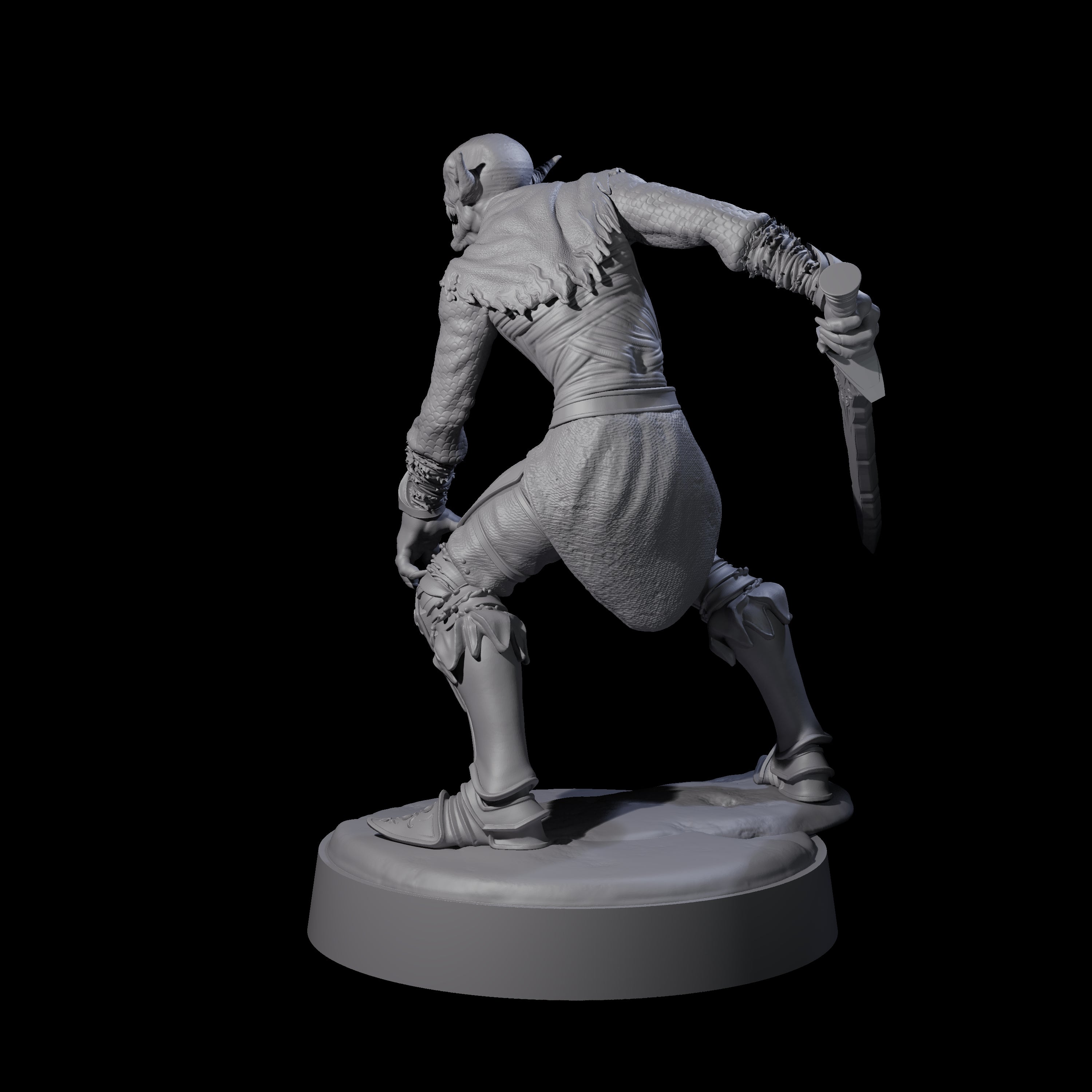 Eyeless Ghoul A Miniature for Dungeons and Dragons, Pathfinder or other TTRPGs