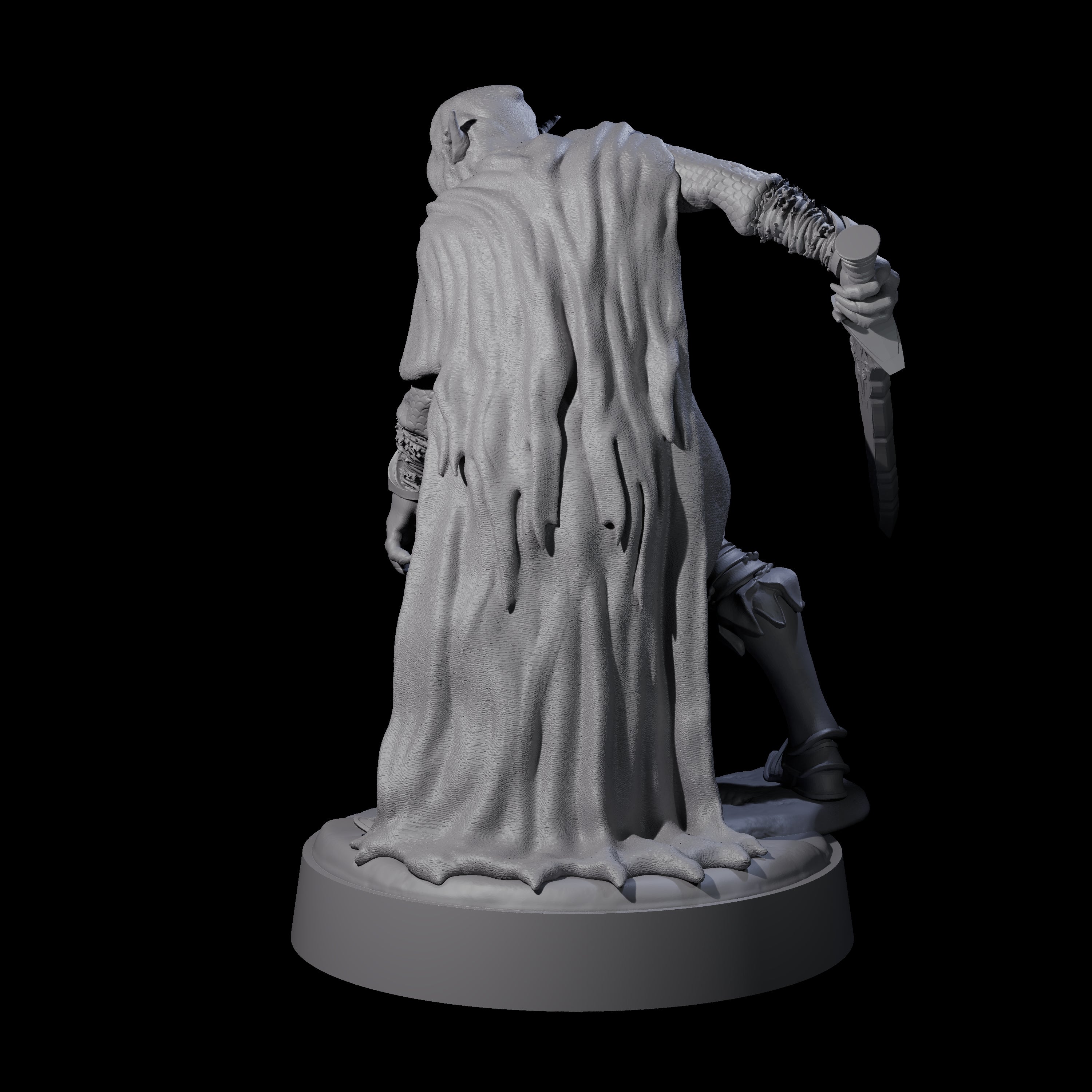 Eyeless Ghoul B Miniature for Dungeons and Dragons, Pathfinder or other TTRPGs