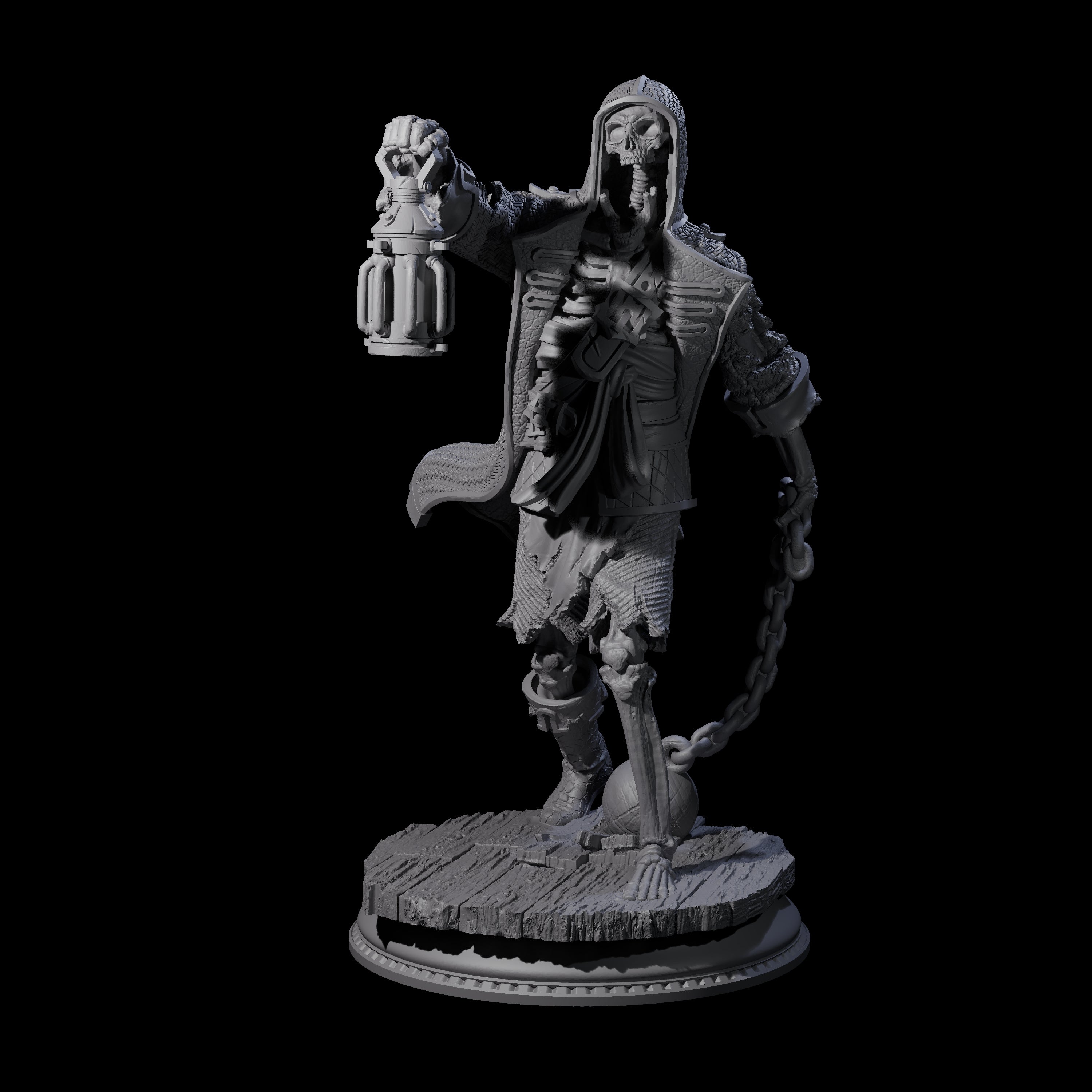 Falling Apart Pirate Skeleton Scallywag A Miniature for Dungeons and Dragons, Pathfinder or other TTRPGs