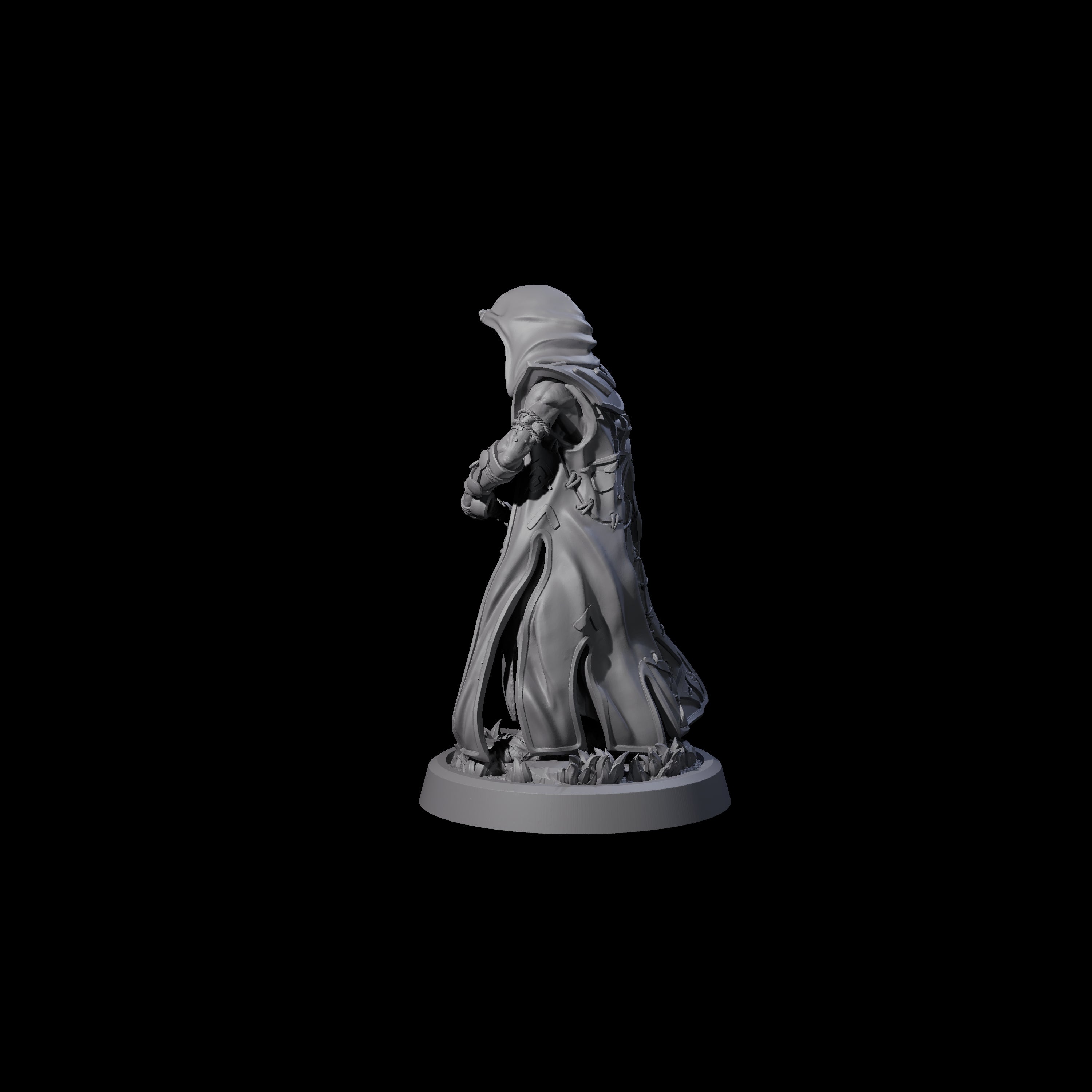 Fanatical Orcale B Miniature for Dungeons and Dragons, Pathfinder or other TTRPGs