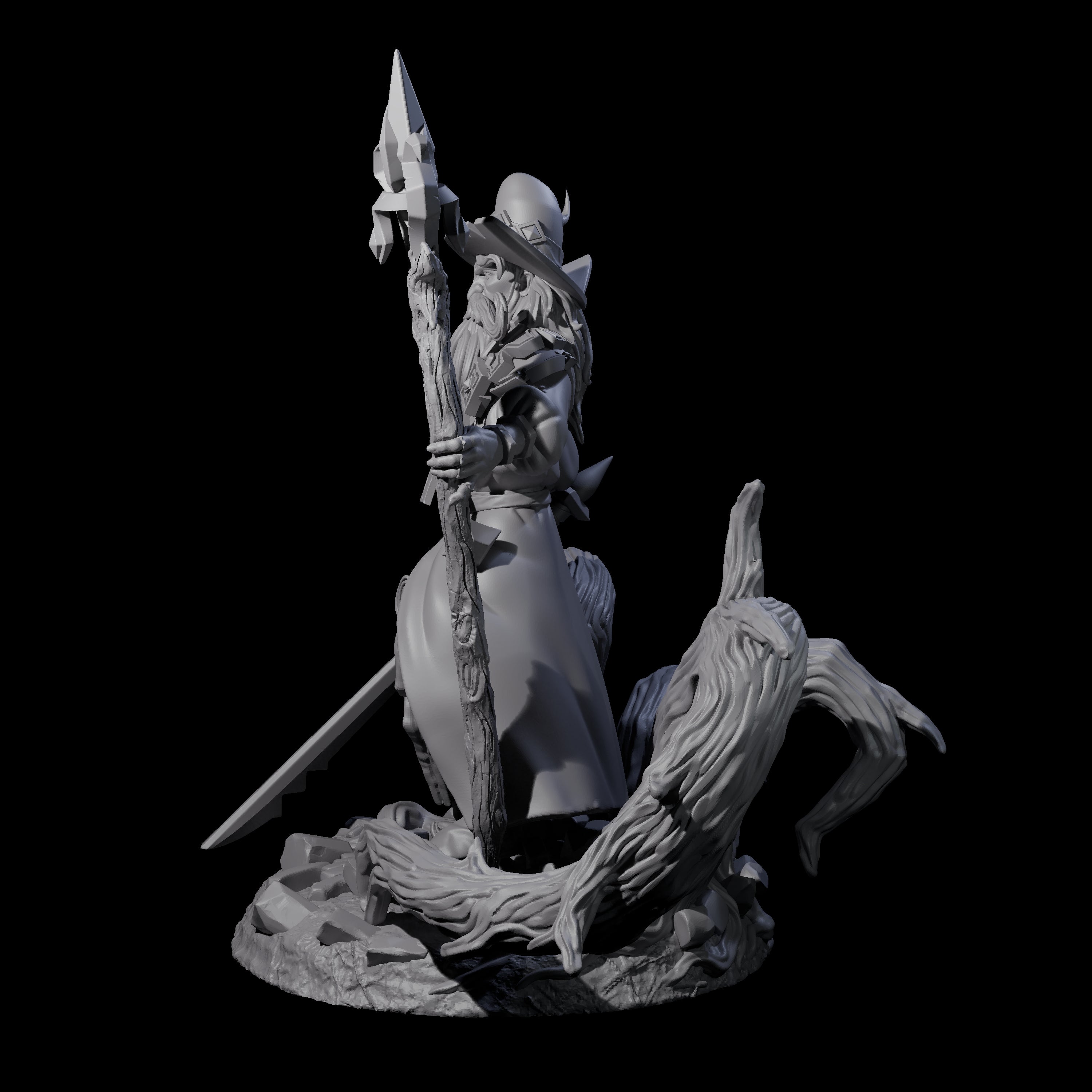 Fearless Archmage Miniature for Dungeons and Dragons, Pathfinder or other TTRPGs