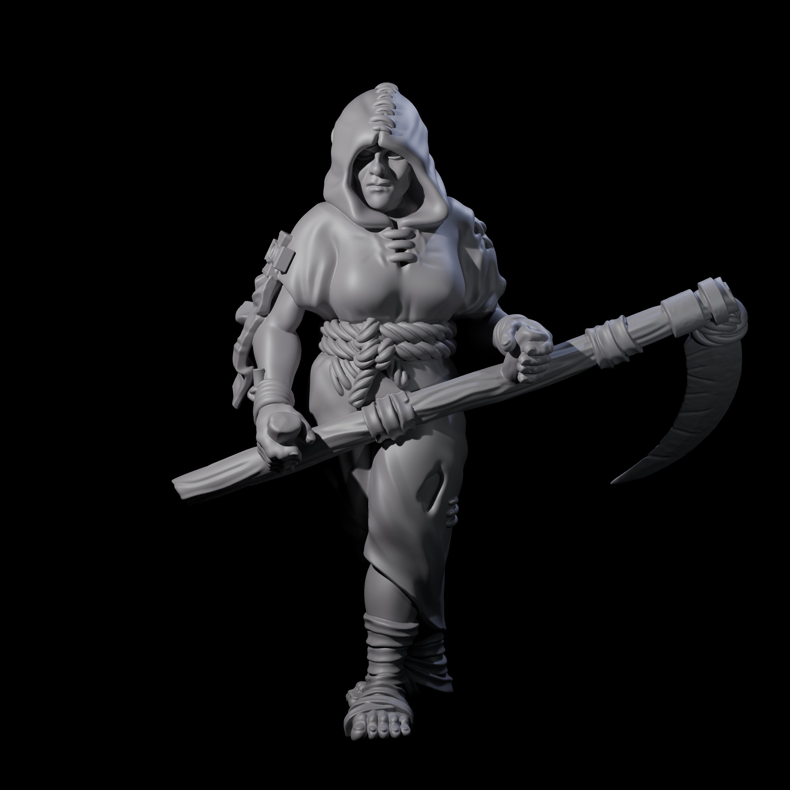 Fevered Zealot A Miniature for Dungeons and Dragons, Pathfinder or other TTRPGs