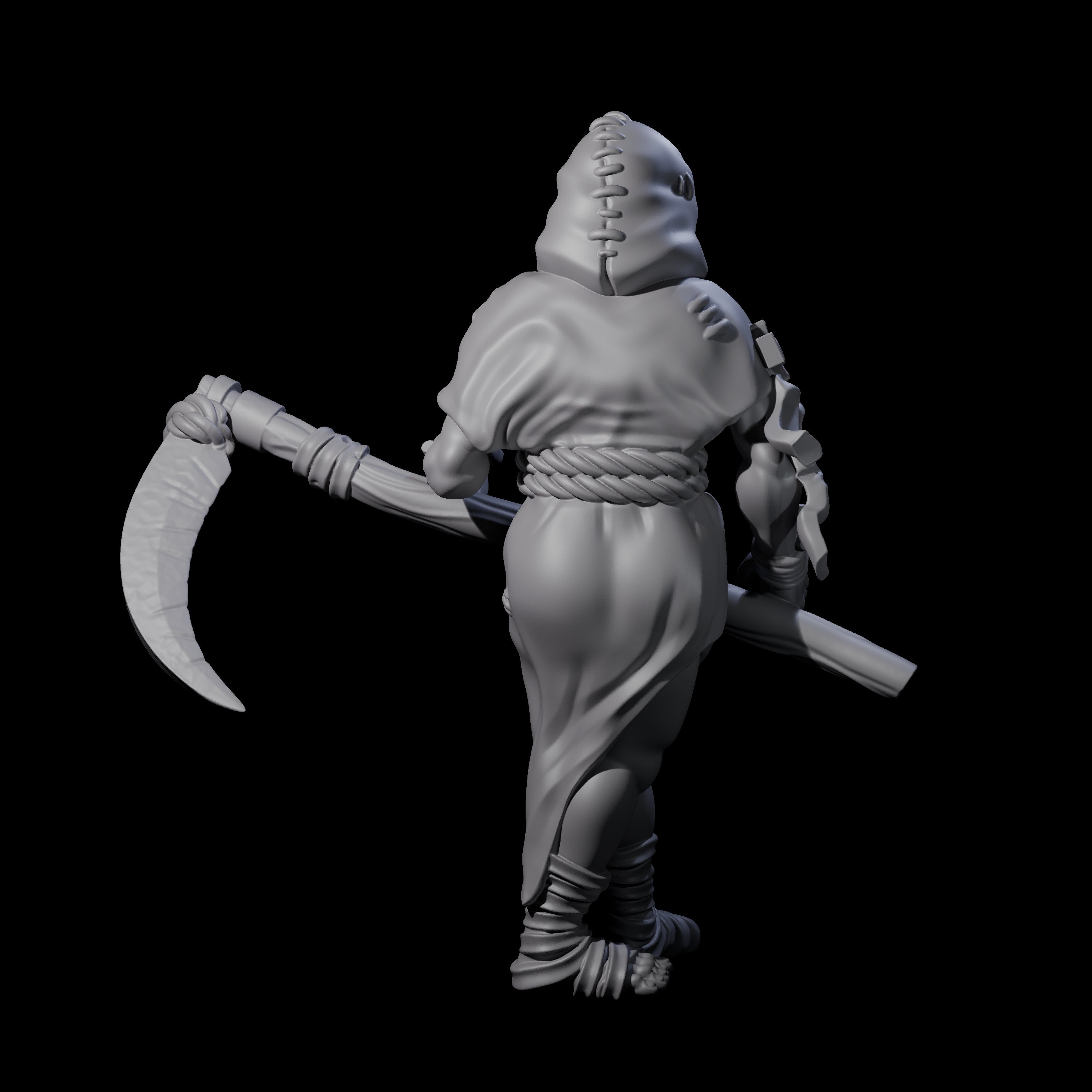 Fevered Zealot A Miniature for Dungeons and Dragons, Pathfinder or other TTRPGs