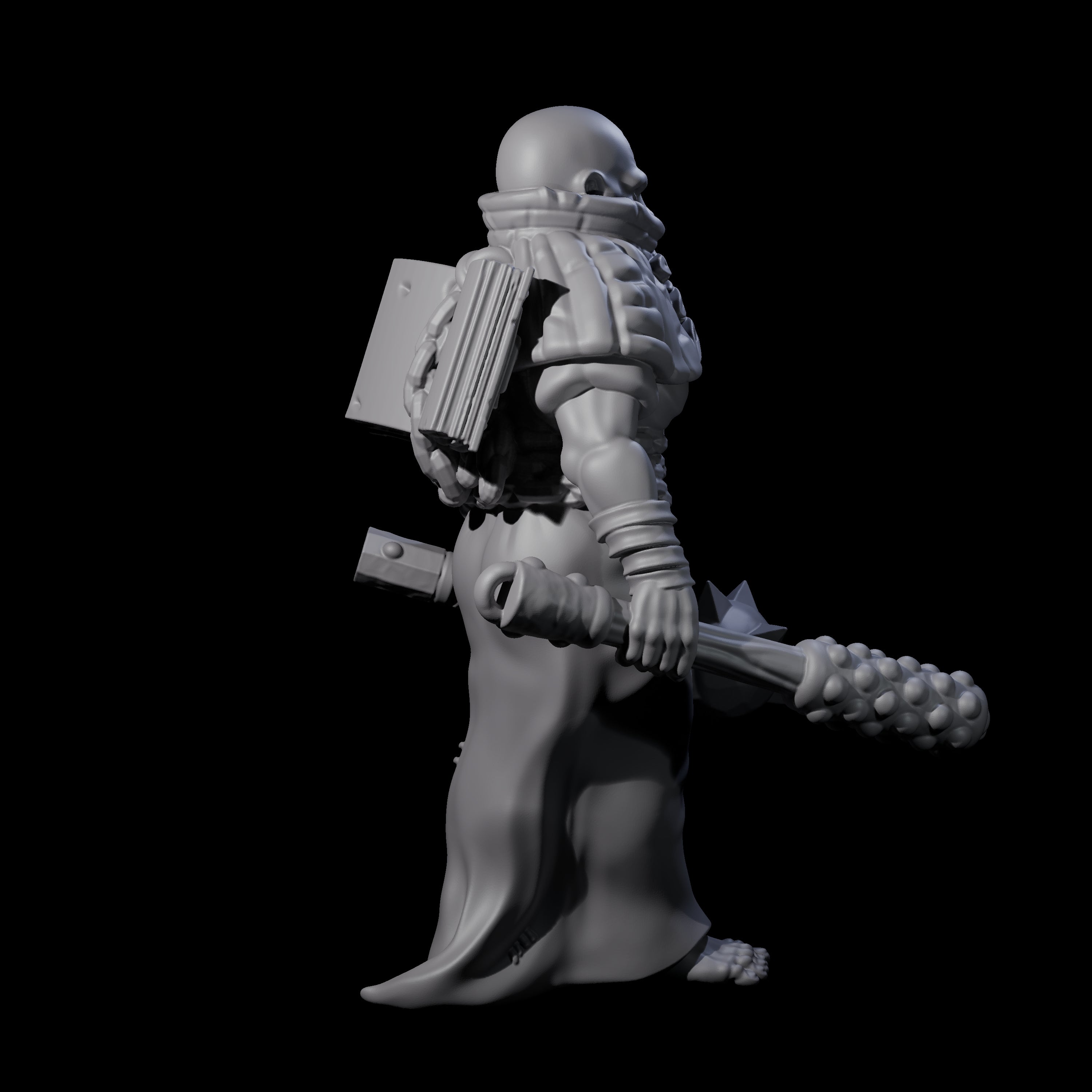 Fevered Zealot B Miniature for Dungeons and Dragons, Pathfinder or other TTRPGs