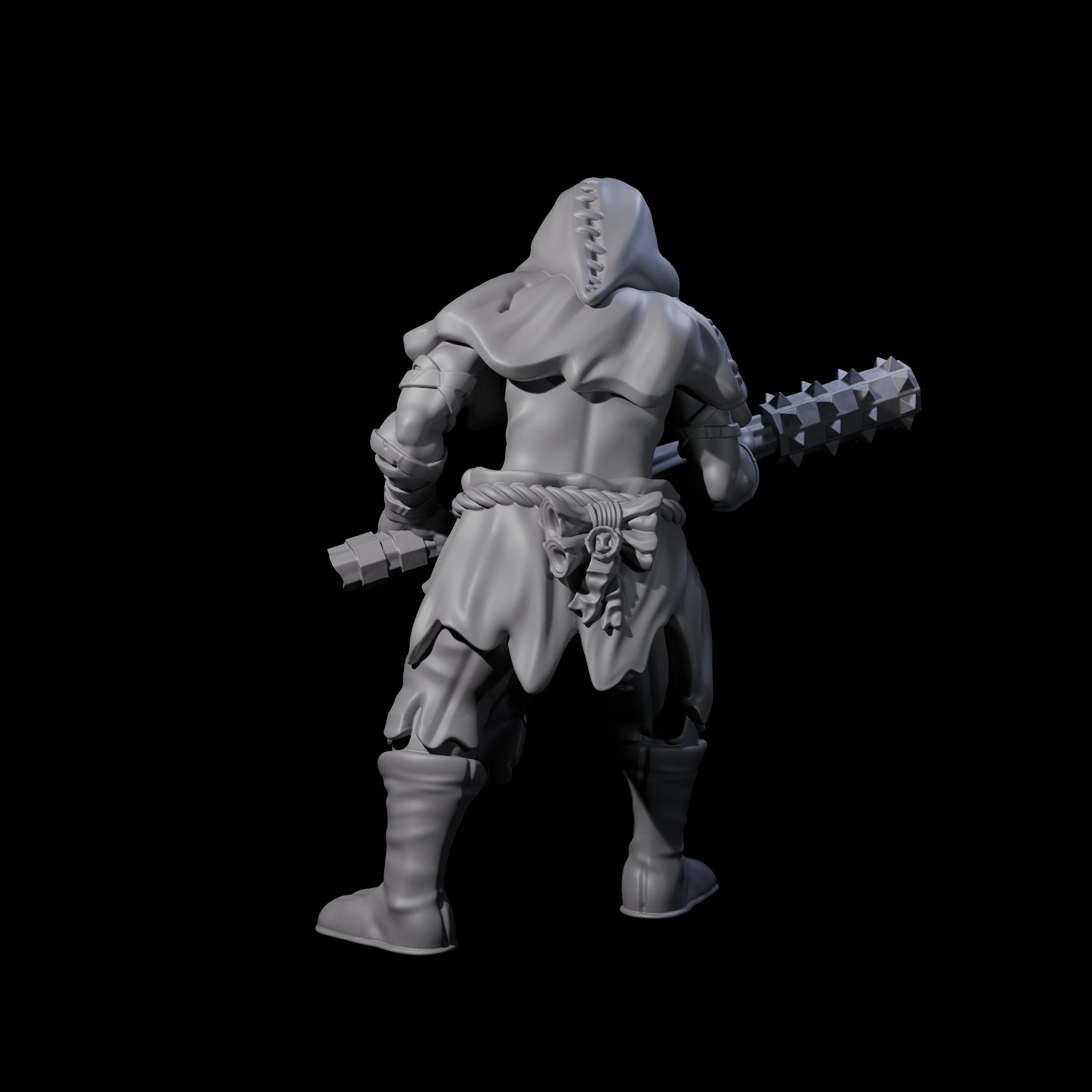 Fevered Zealot C Miniature for Dungeons and Dragons, Pathfinder or other TTRPGs