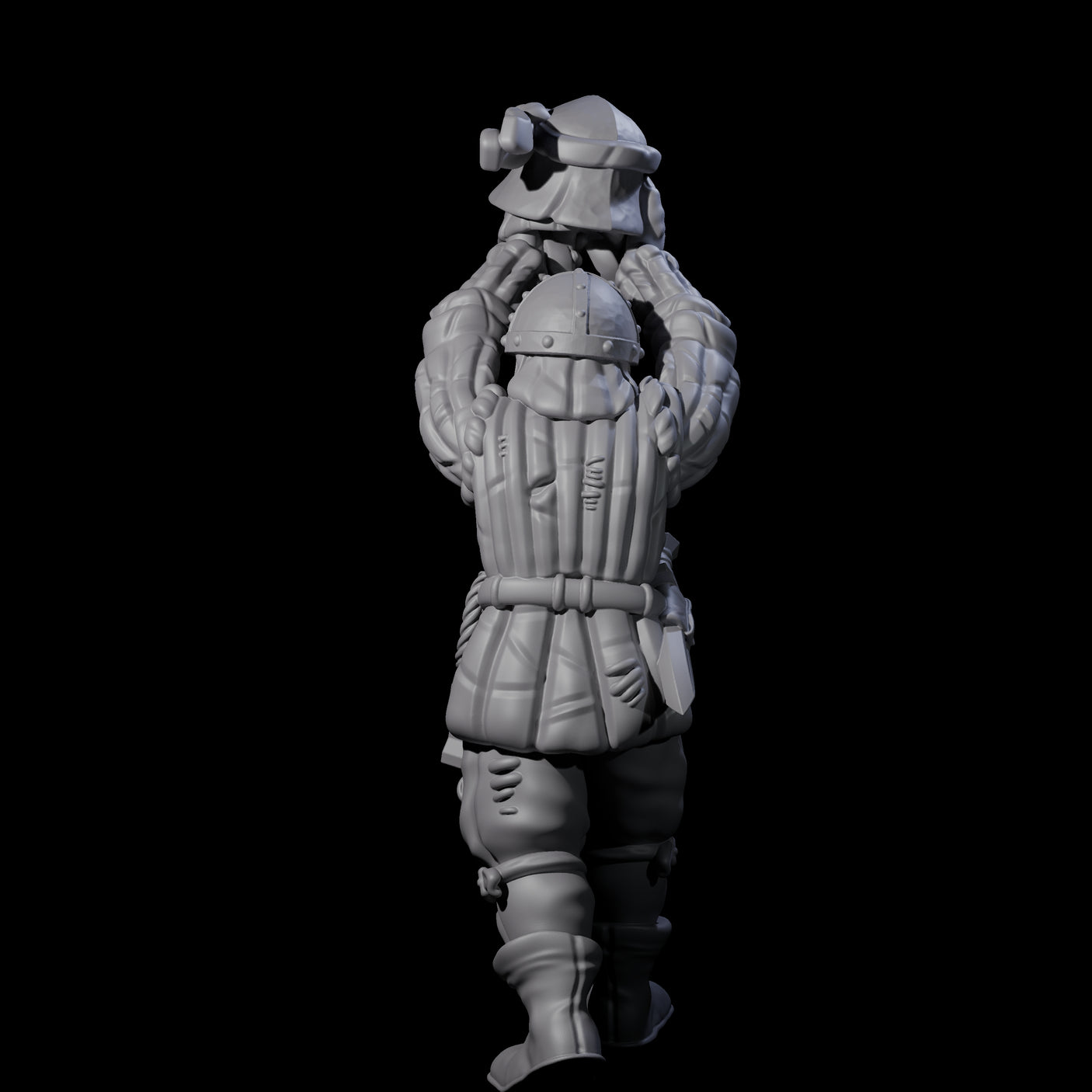 Fevered Zealot D Miniature for Dungeons and Dragons, Pathfinder or other TTRPGs